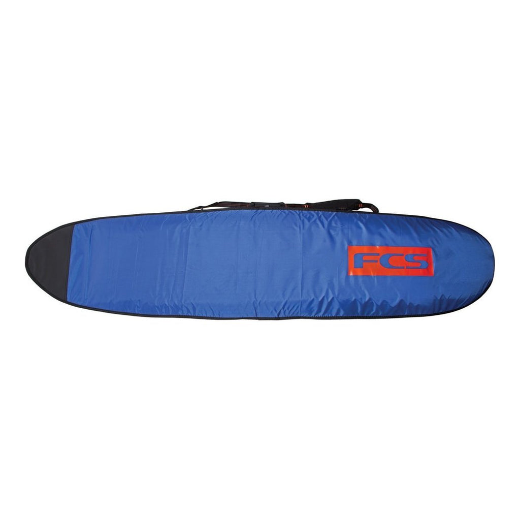 FCS Classic Longboard Boardbag Steel Blue-White 9ft2in