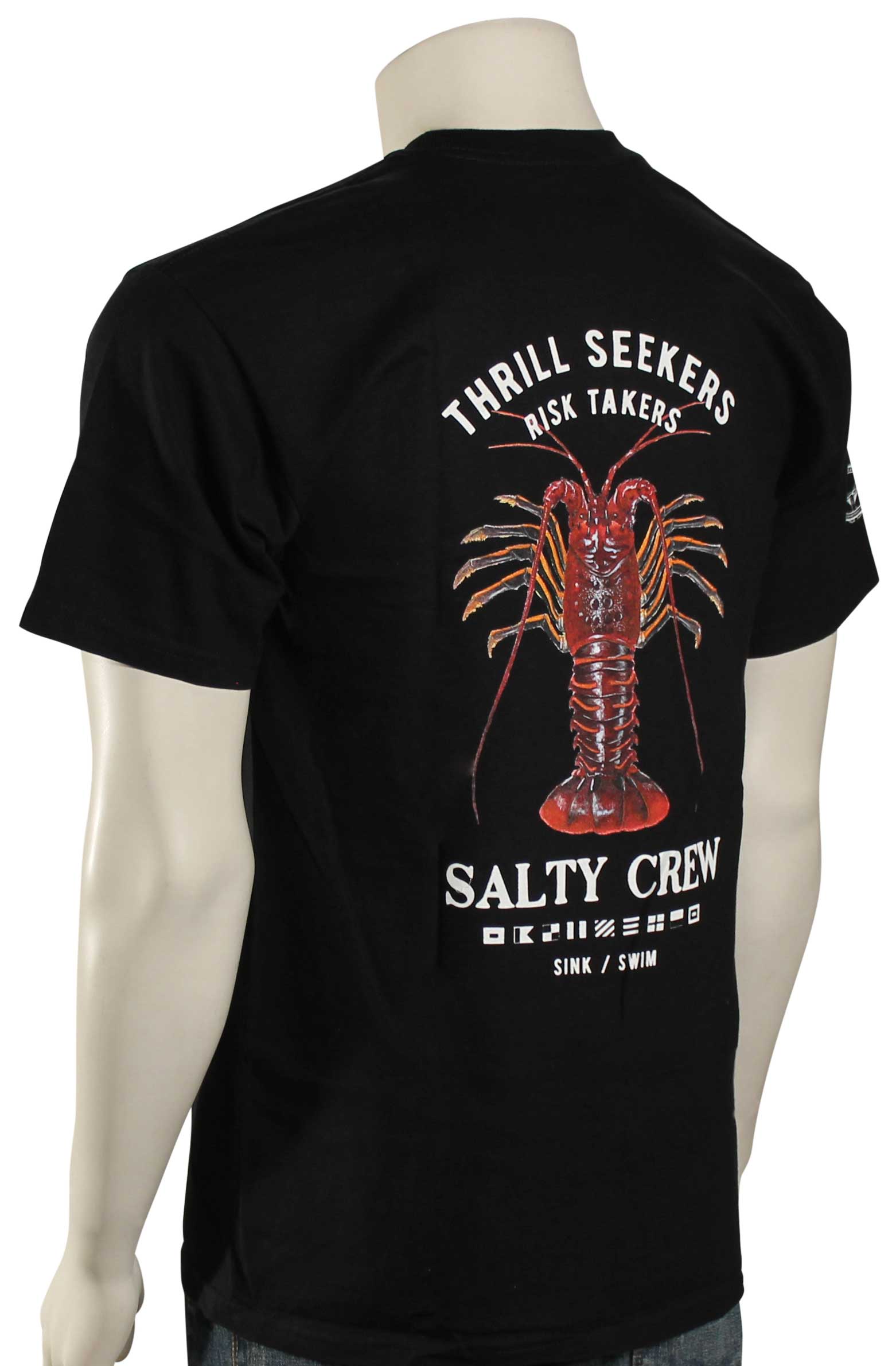 Salty Crew Bugging Out SS Tee Black M