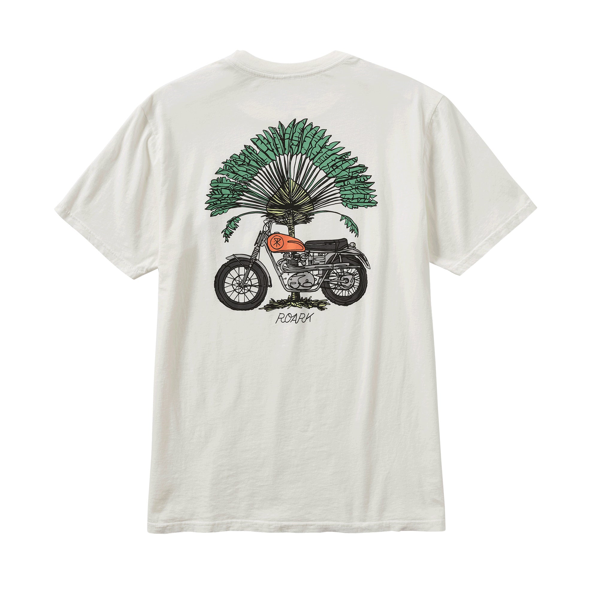 Roark Shaded SS Tee White L