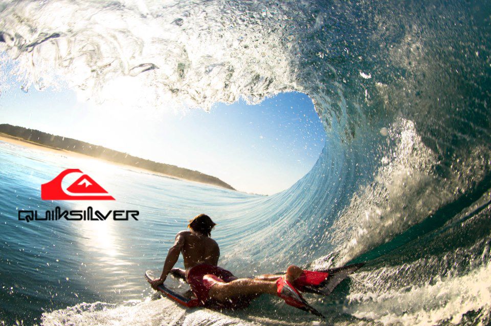 Quiksilver ST Comp Azur Bodyboard BRD0-Ensign Blue 39in