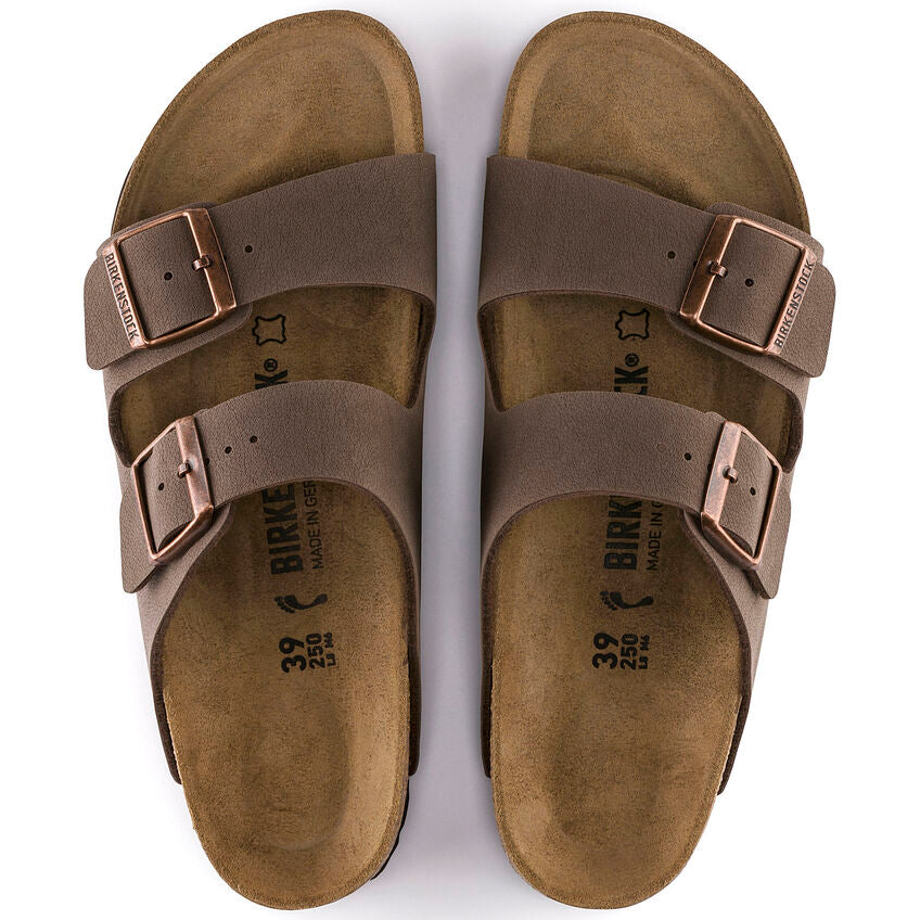 Birkenstock Arizona Womens Sandal Birkibuc-Mocha 10