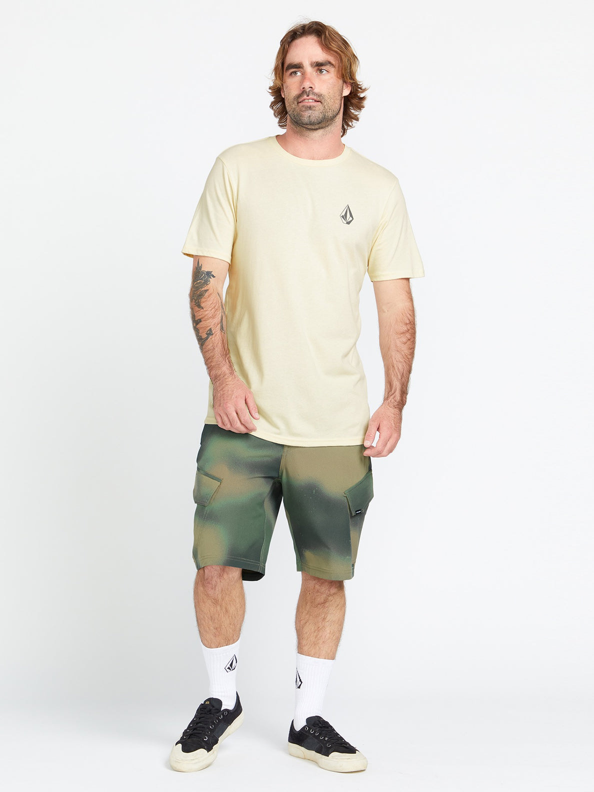 VOLCOM COUNTRY DAYS HYBRID 20 CAM-CAMOUFLAGE 36