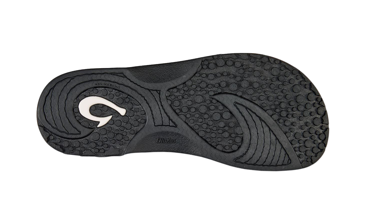Olukai Hokua Mens Sandal 4042-Black-Dark Shadow 12