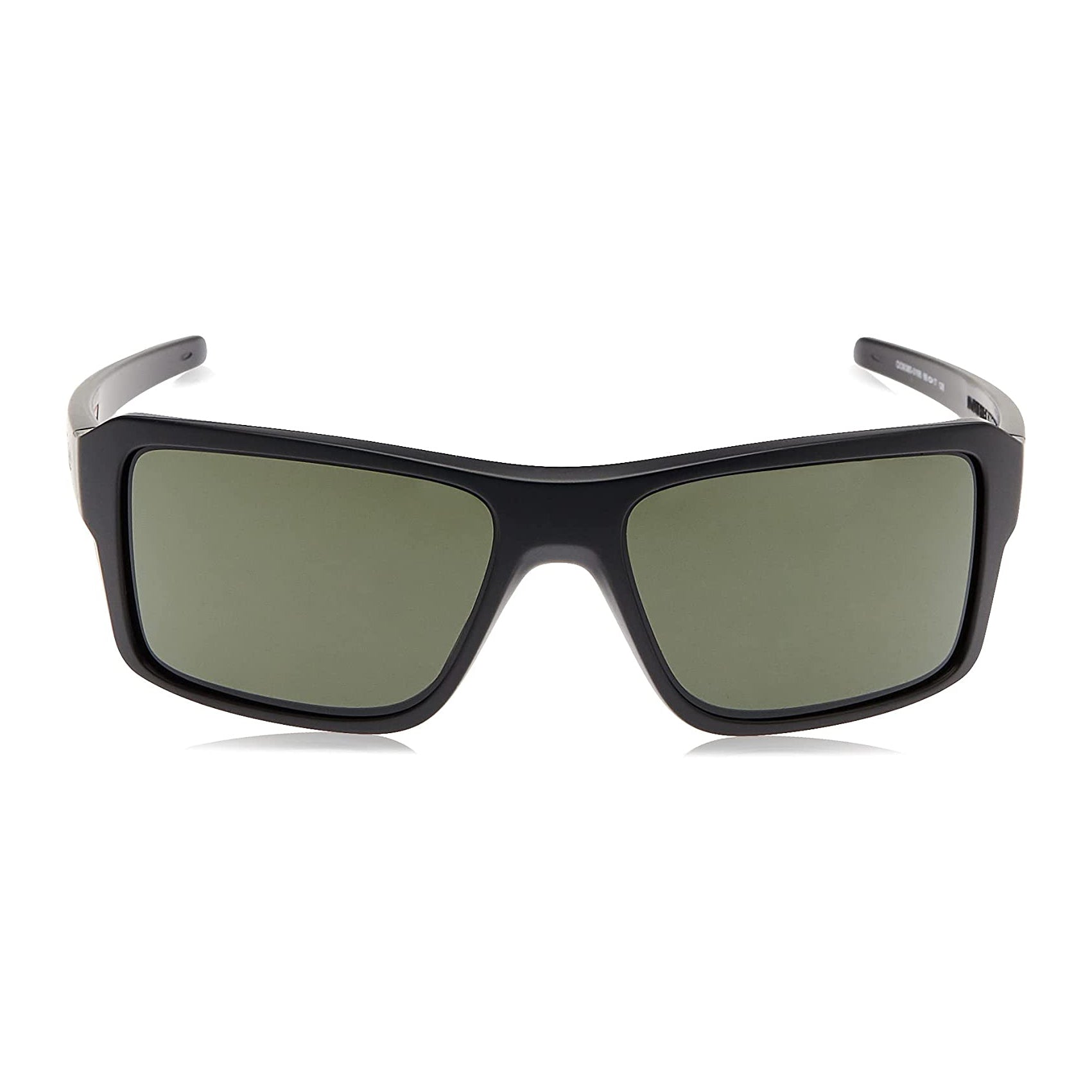 Oakley Double Edge Sunglasses MatteBlack DarkGrey Square