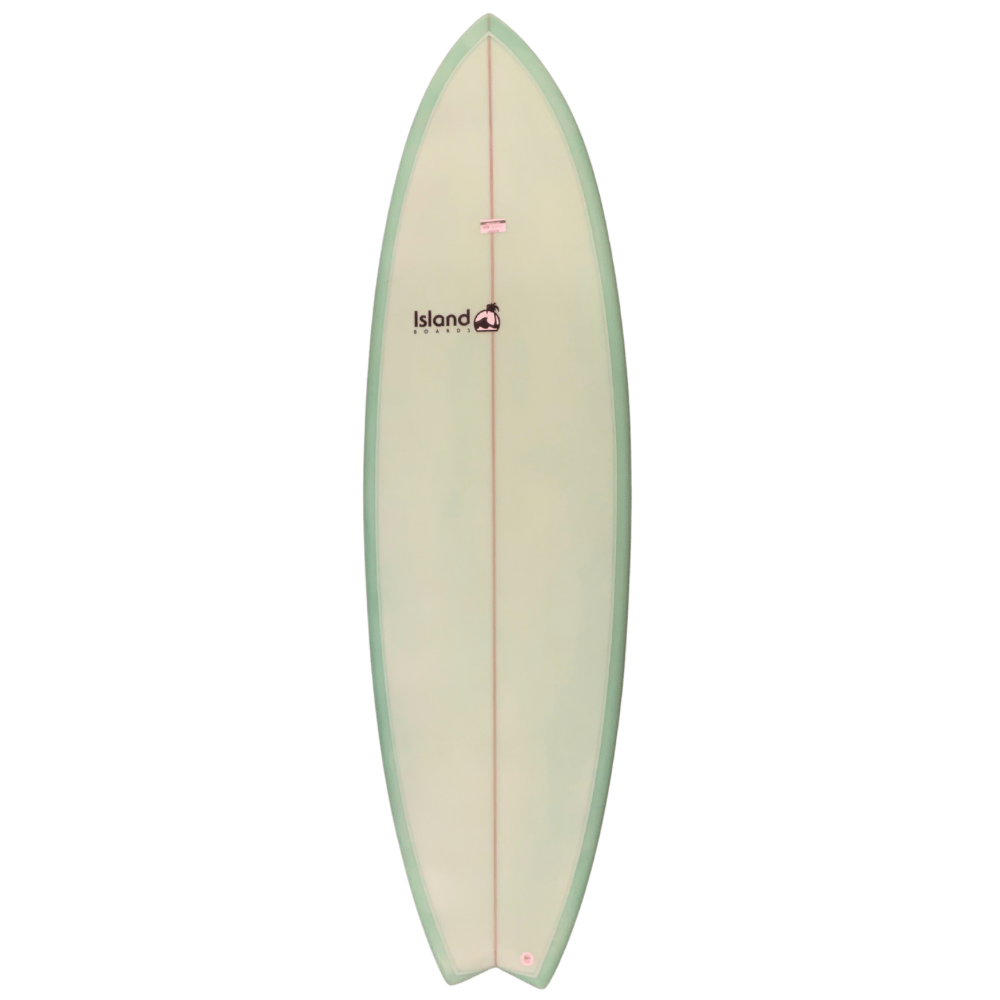 Island Boards Fish Coke Bottle Green 6ft5in