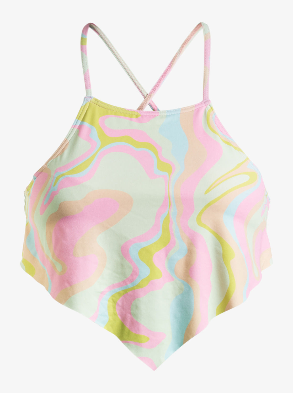 Roxy Tropics Hype Crop Top GBG3 M