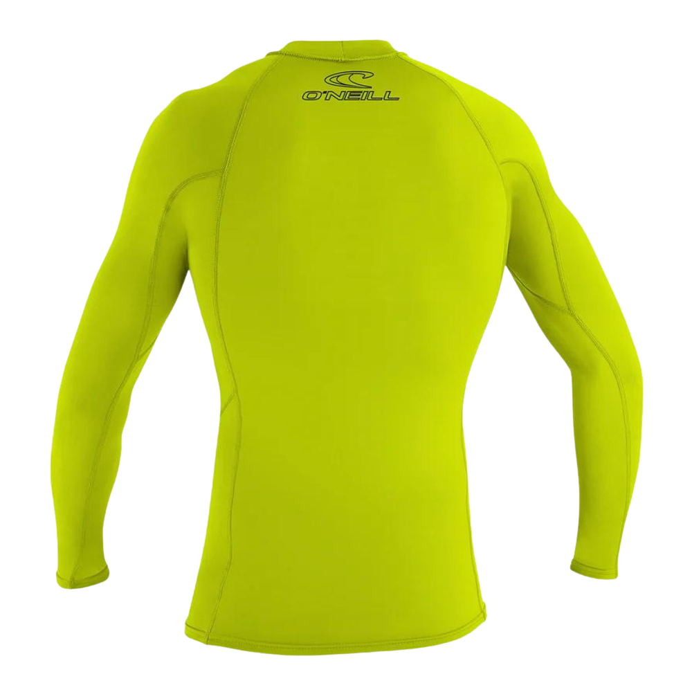 O'Neill Youth Performance Fit LS Rashguard 187-Lime 4