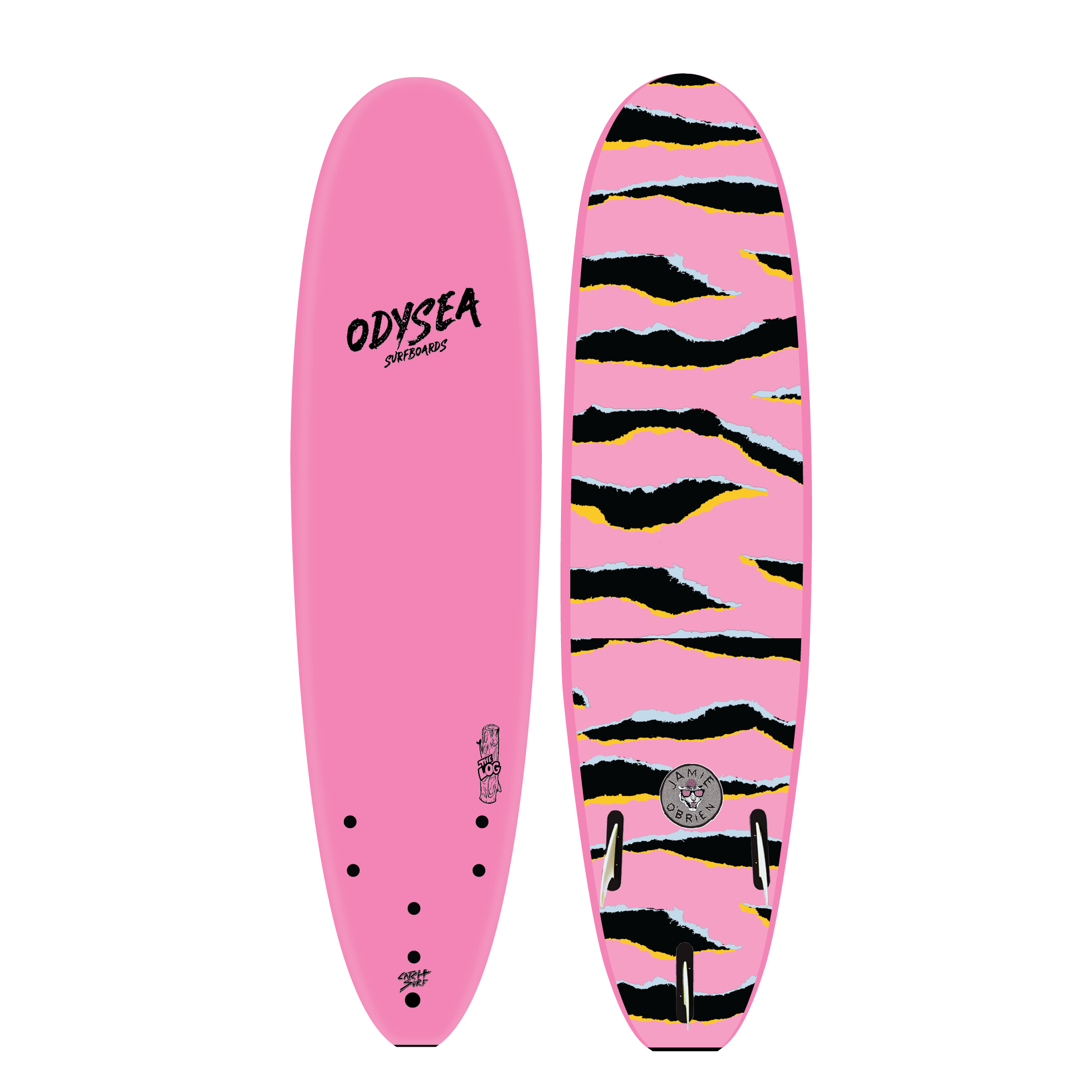 Odysea Log HP22-JOB Hot Pink 8ft0in