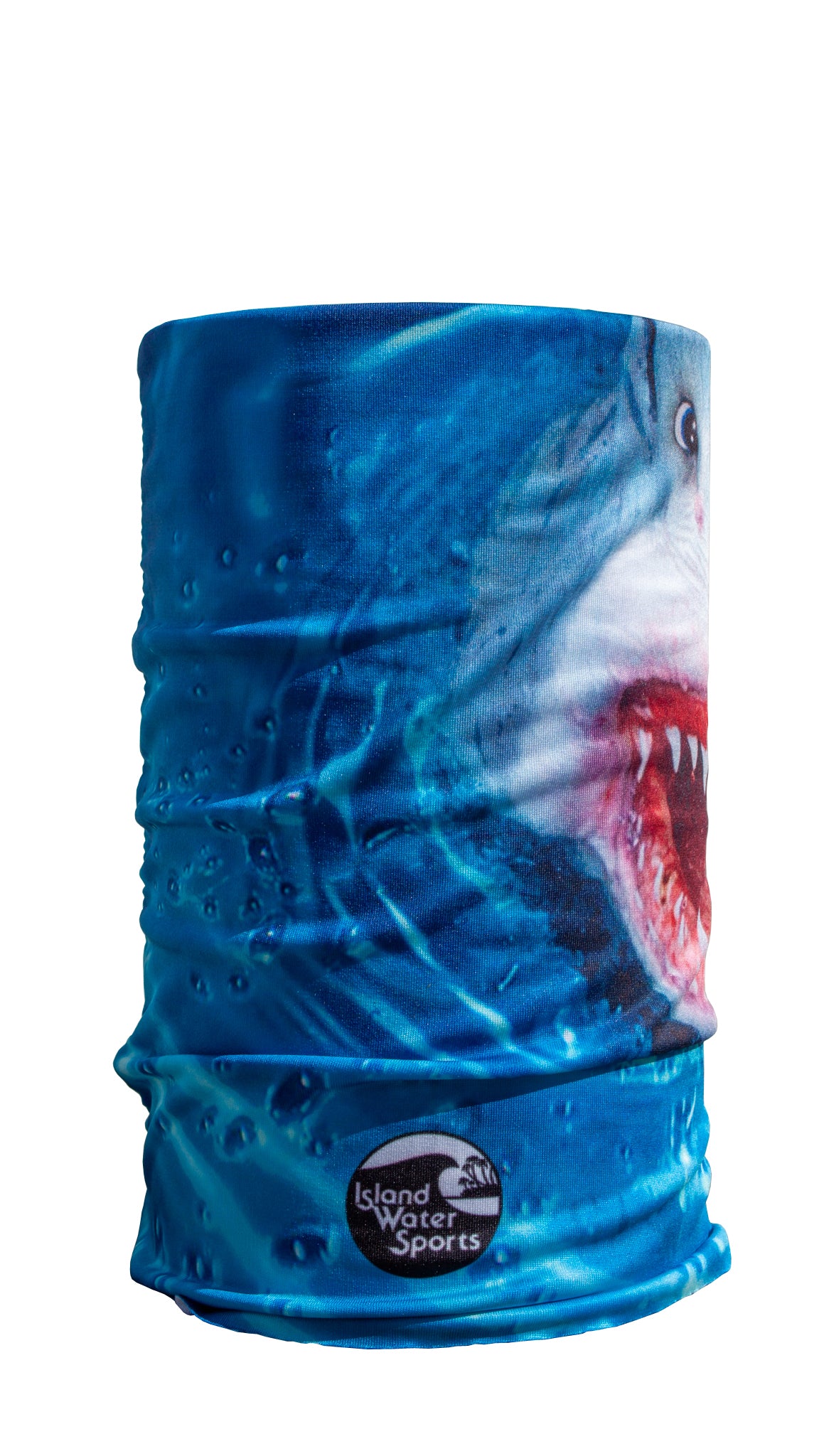 Island Water Sports Neck Gaiter, Sun Shield, Face Covering GreatWhite OS