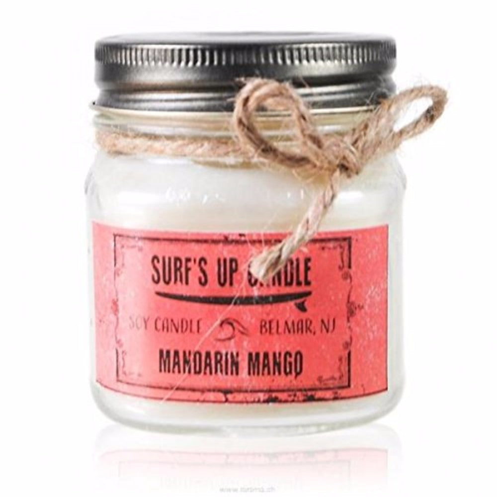Surf's Up Mason Jar Candle Mandarin Mango 4oz