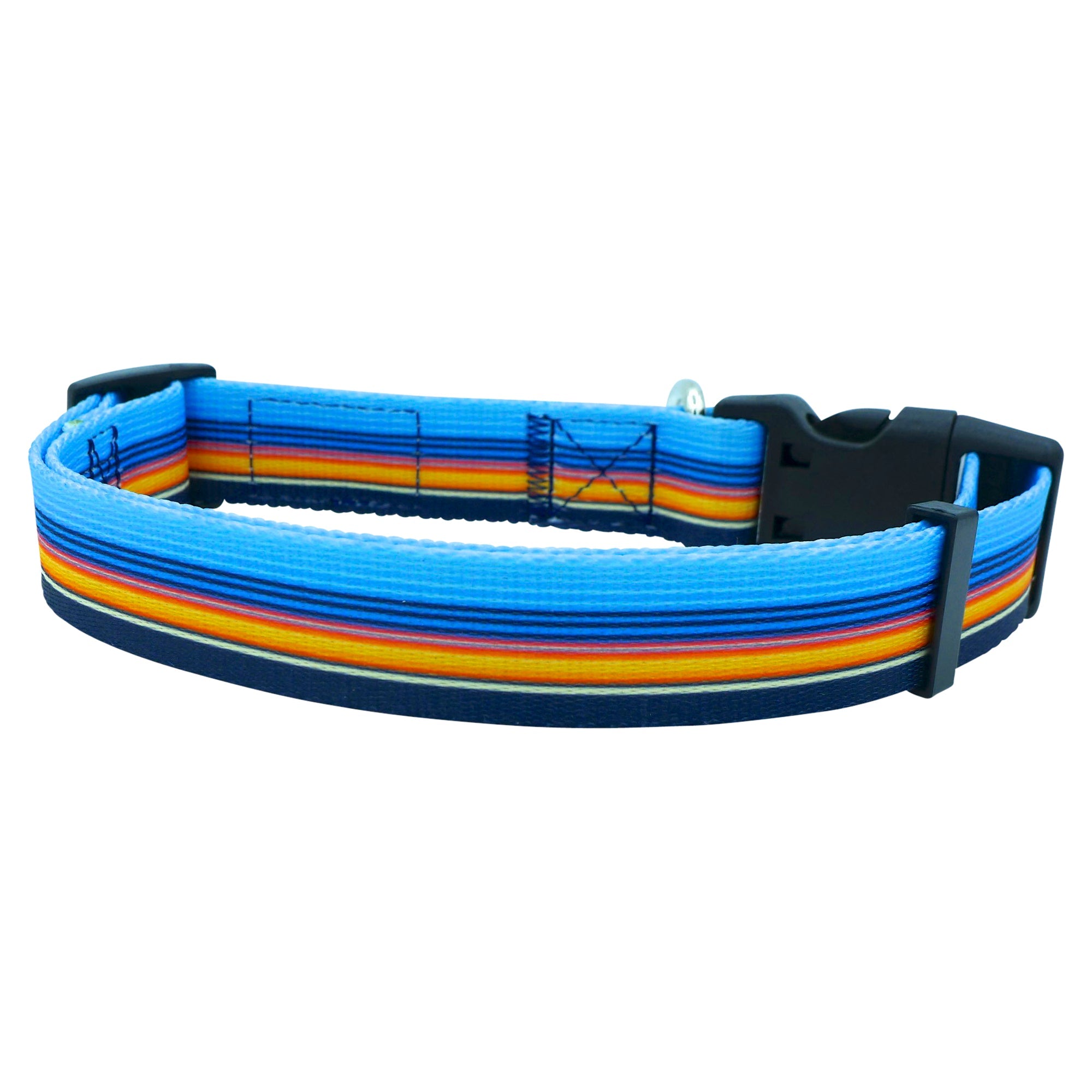 Salty Paws Surfing Dog Collar | Designs for Beach Dogs, Floral, Fishing, Surfing, Hawaiian, SurfStripe S