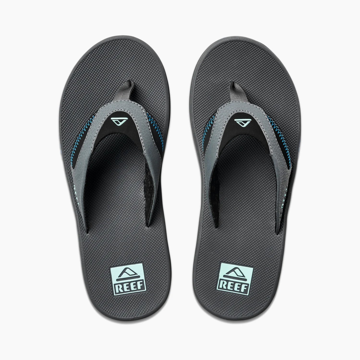 Reef Fanning Mens Sandal Gunmetal-Ocean 13
