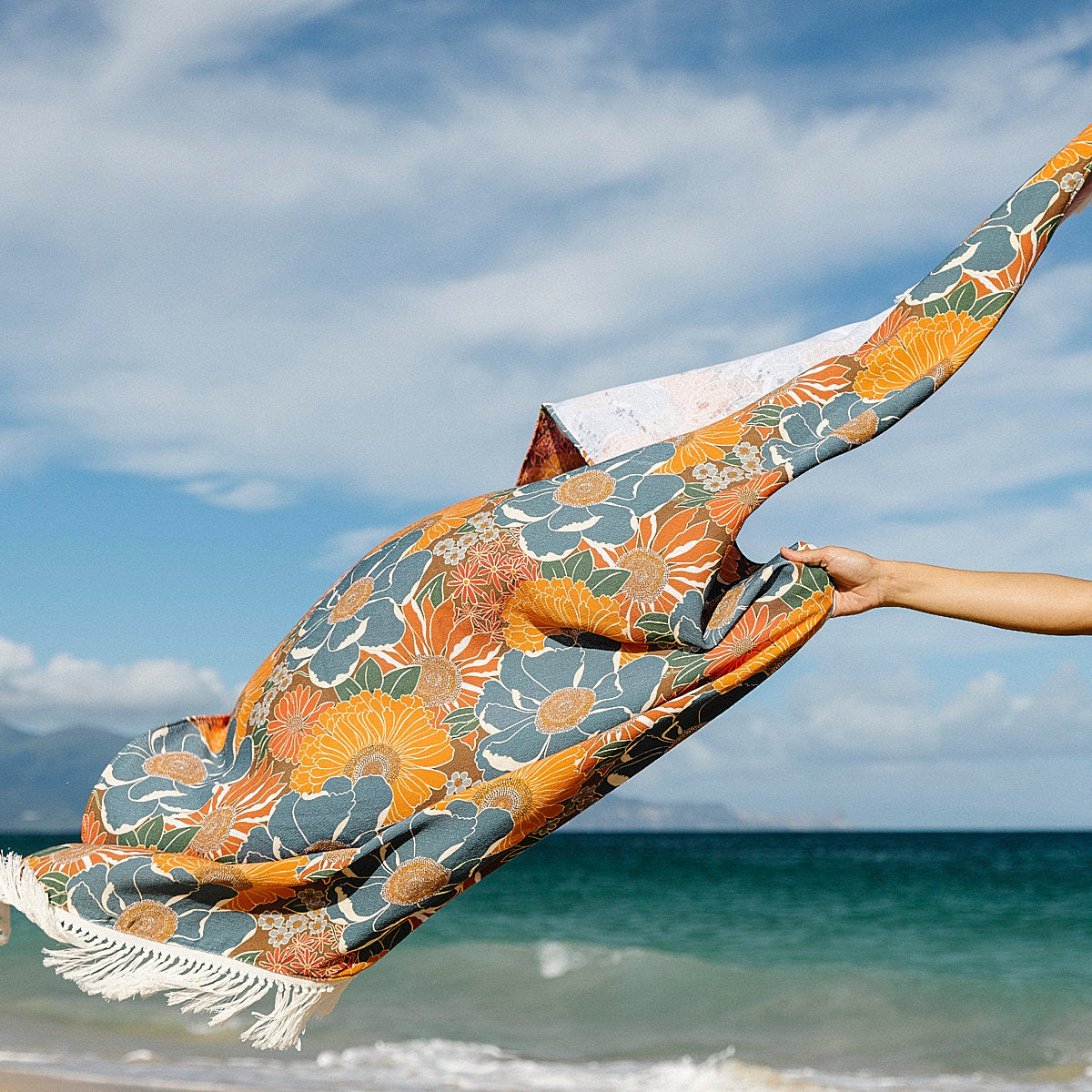 SlowTide Turkish Towel Keelee Multi 38x73