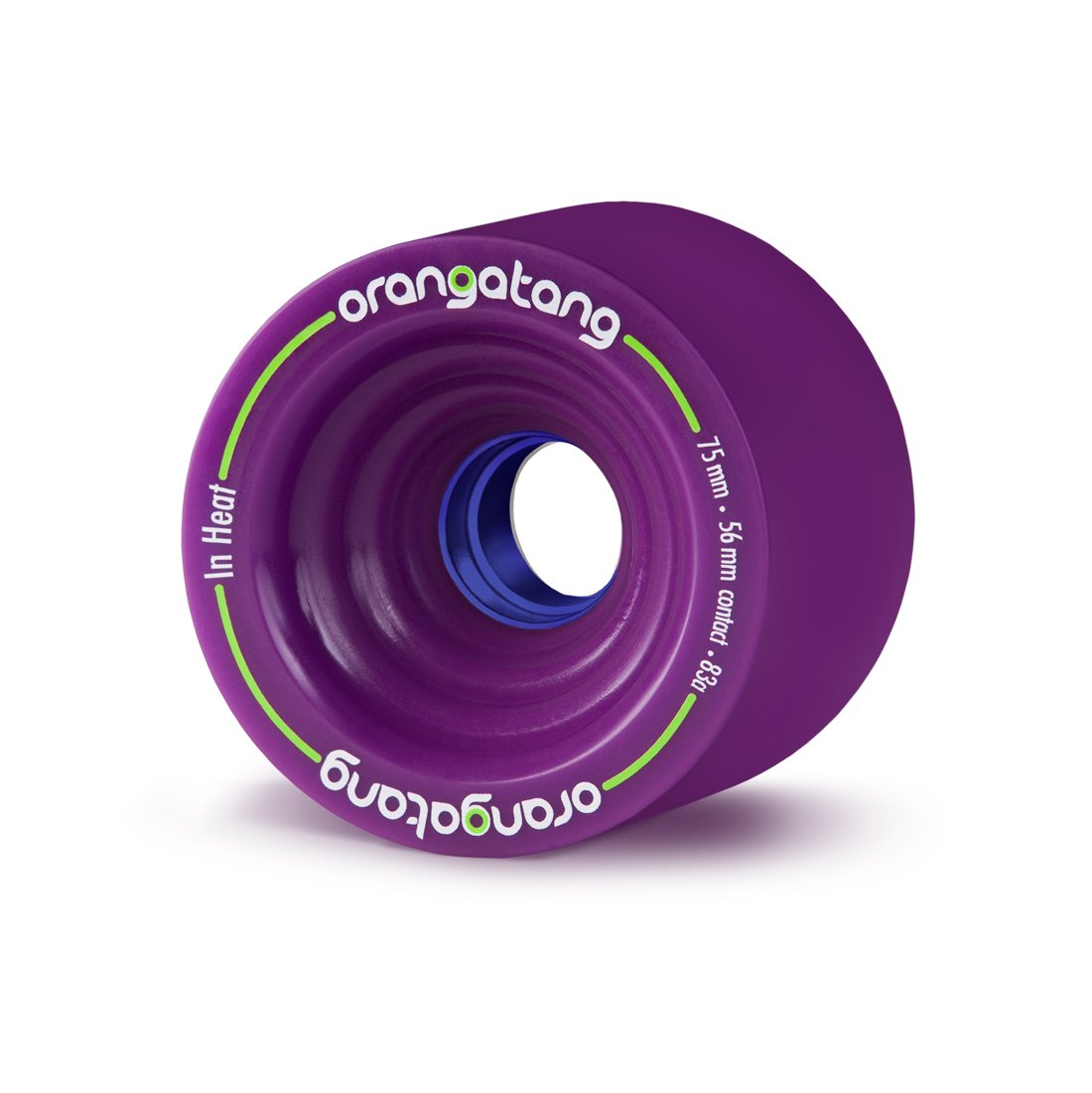 Orangatang In Heat Purple 75mm 83a