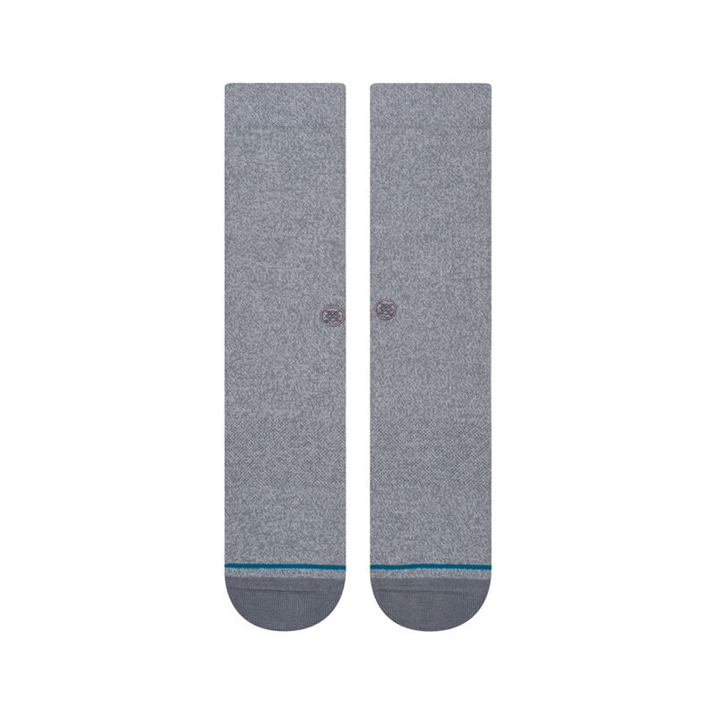 Stance Icon Mens Socks Grey/Heather L