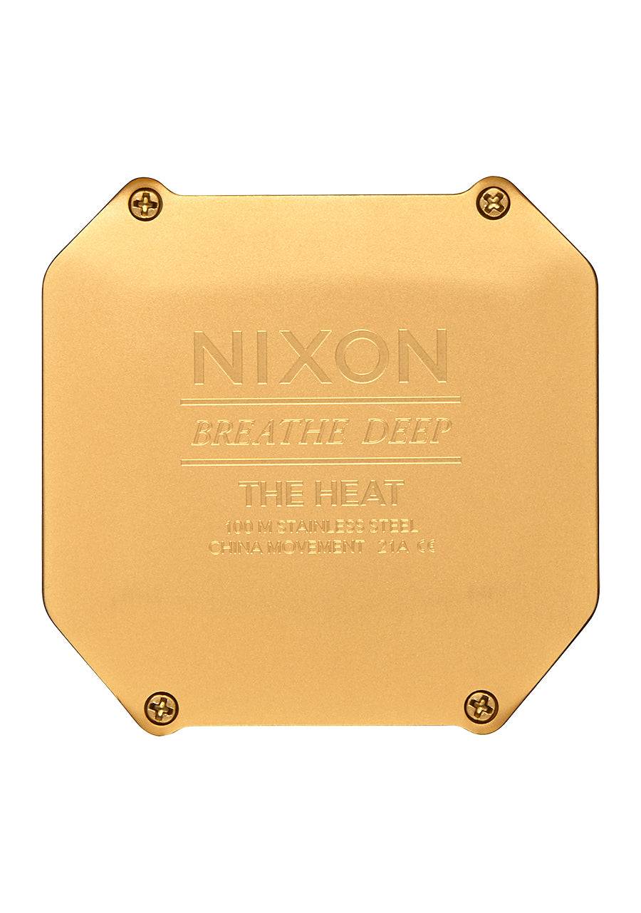 Nixon The Heat Watch 513-Gold-Black