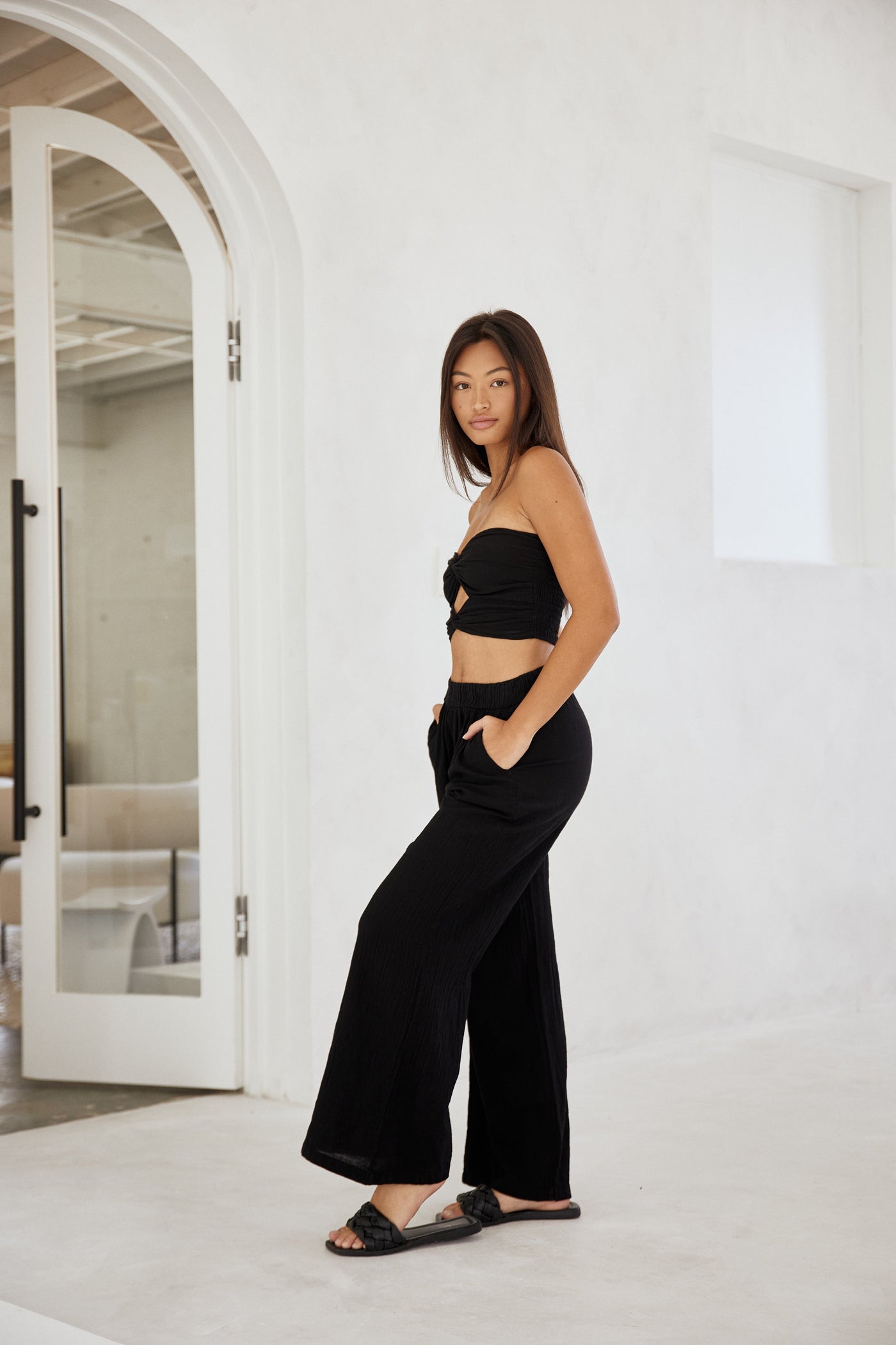 Blanco Sofia Top Black L