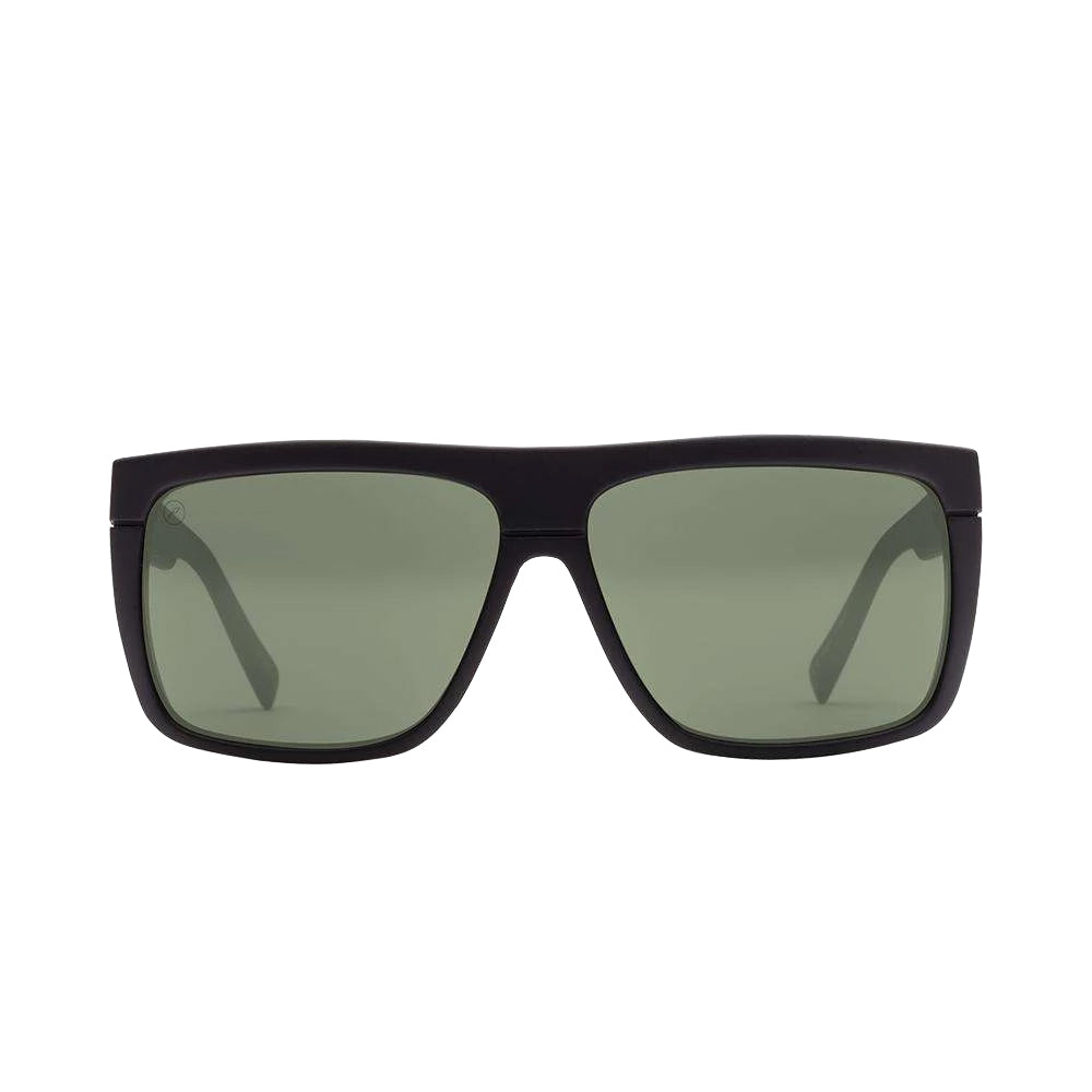 Electric Black Top Sunglasses Matte Black Ohm Grey Square