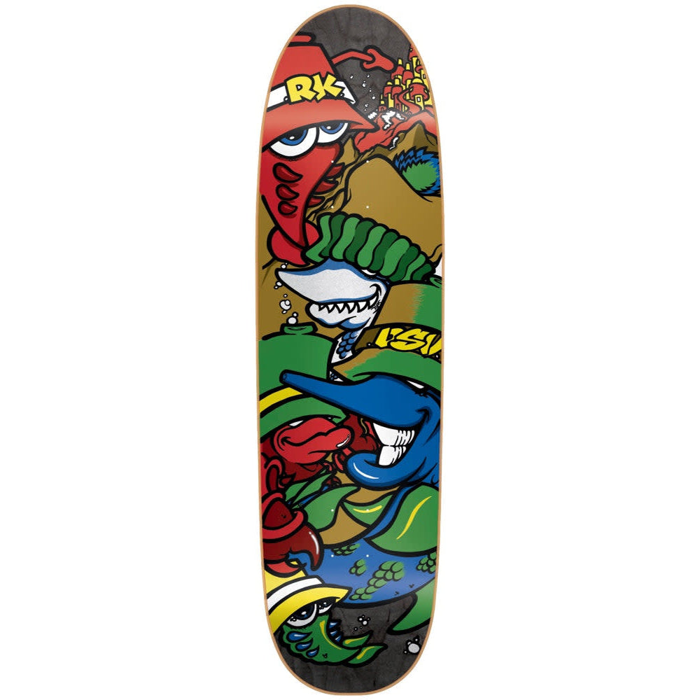Heritage Skateboards Knigge Deck Black 8.6