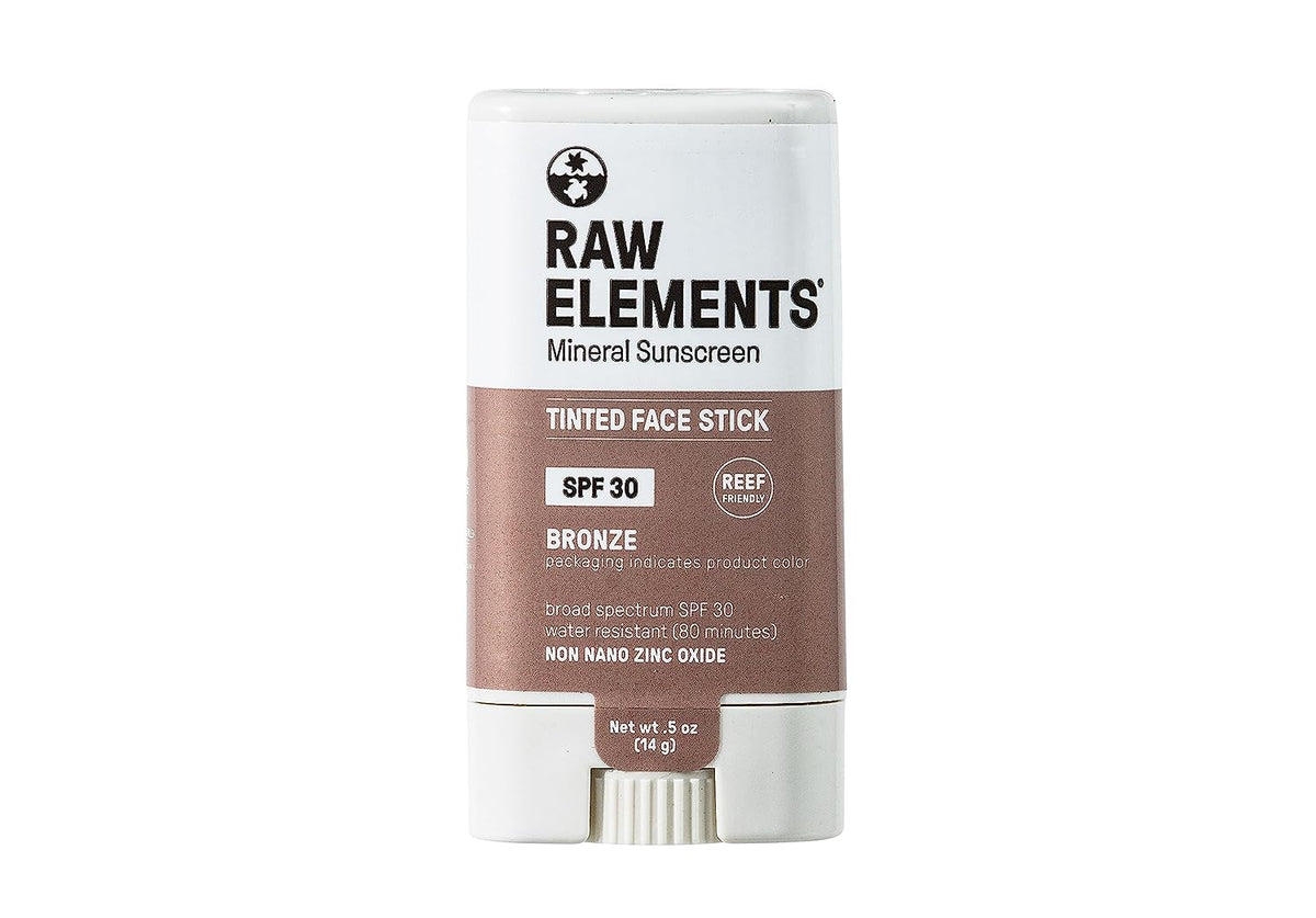 Raw Elements Tinted Face Stick .5oz - Bronze