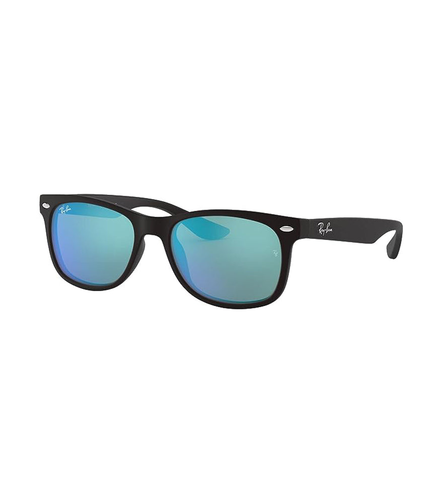 Ray-Ban Junior New Wayfarer Sunglasses MatteBlack BlueFlash