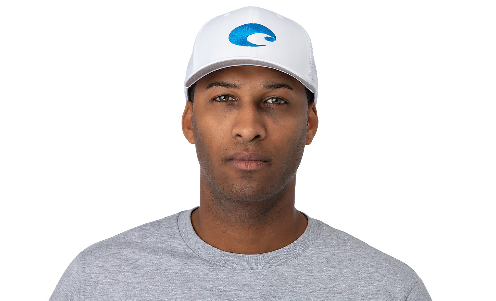 Costa Del Mar Costa Flex Fit Trucker 100U-White OS