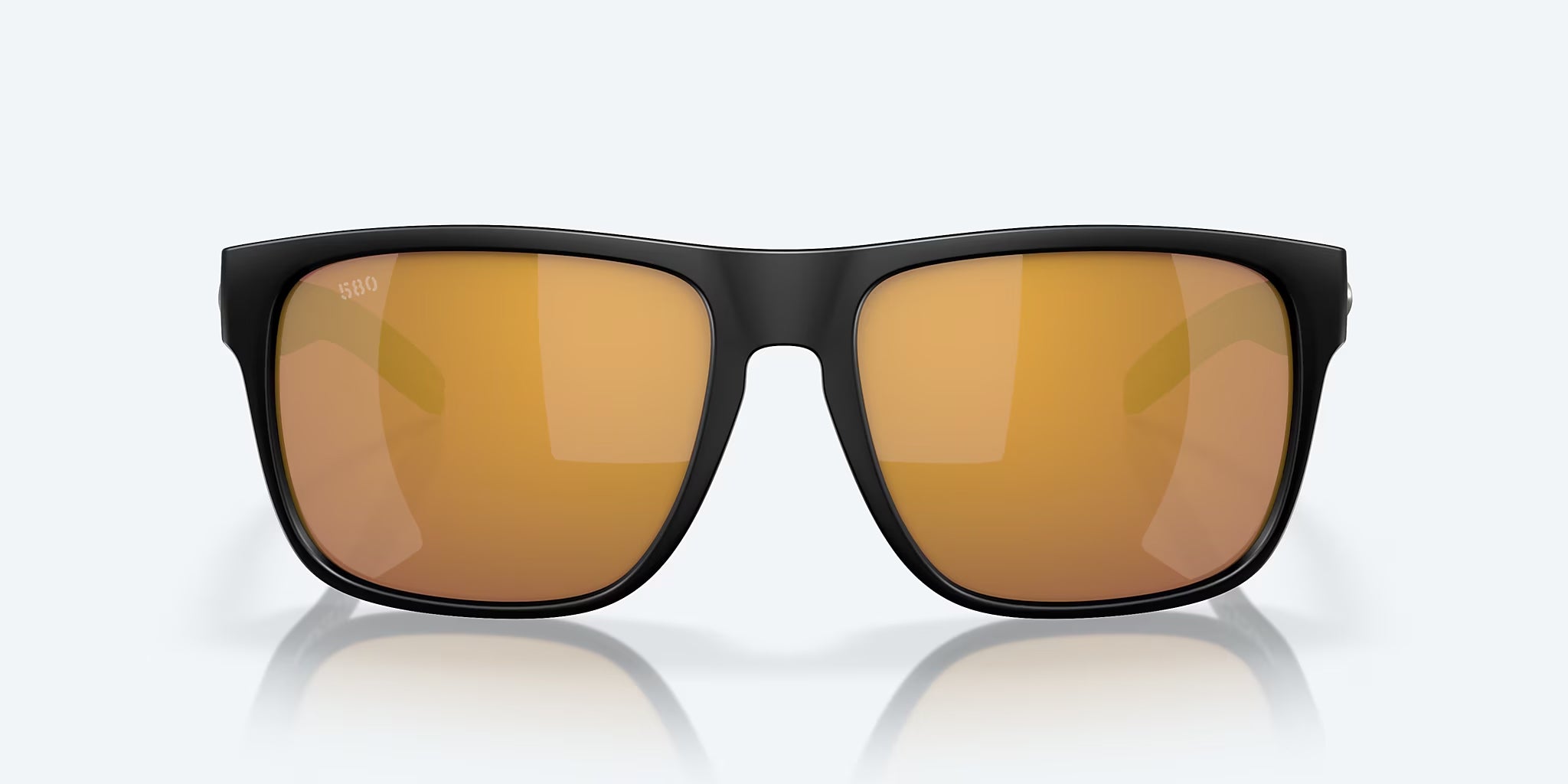 Costa Del Mar Spearo XL Sunglasses MatteBlack Gold Mirror 580G