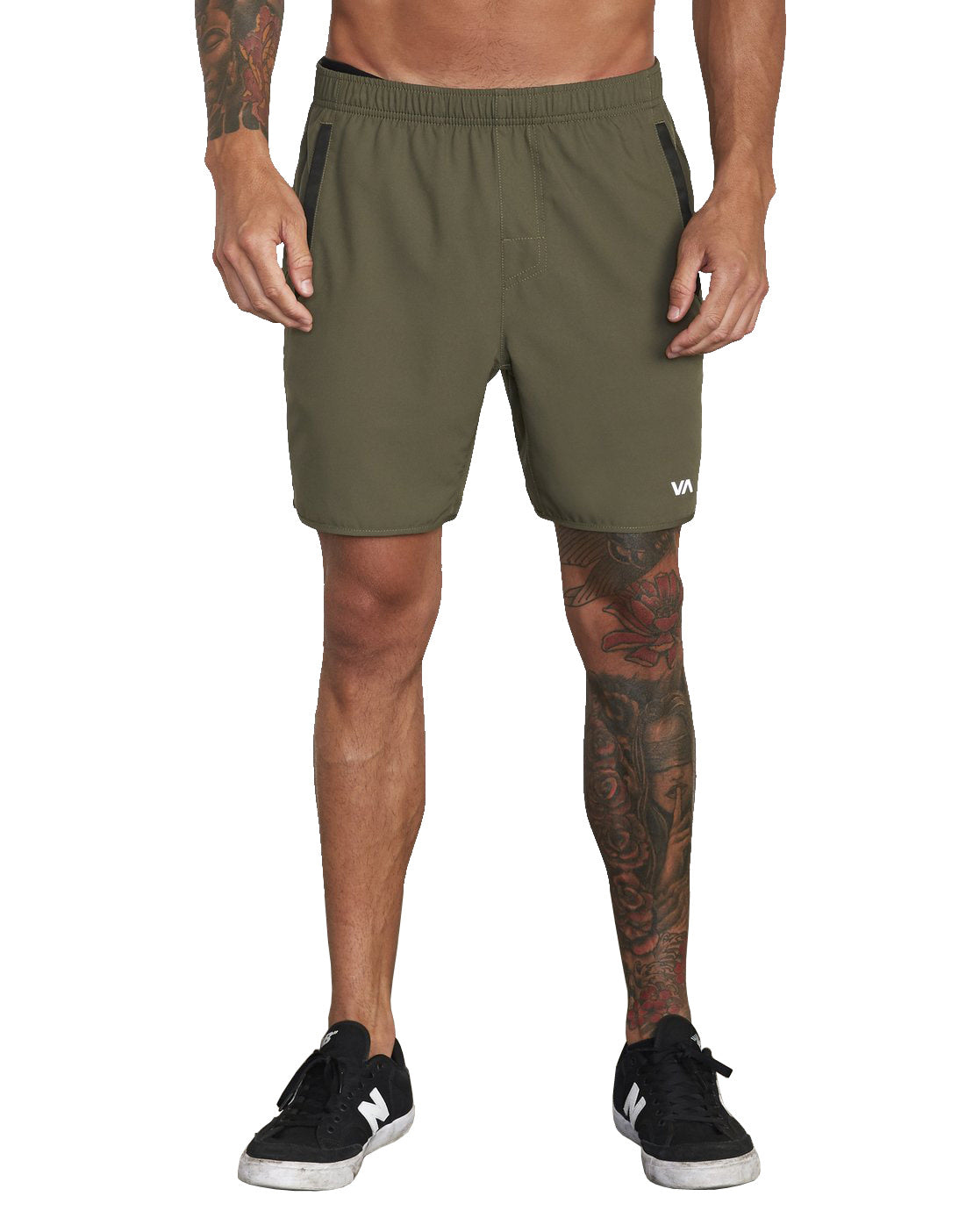 RVCA Yogger IV Short OLV-Olive XXL