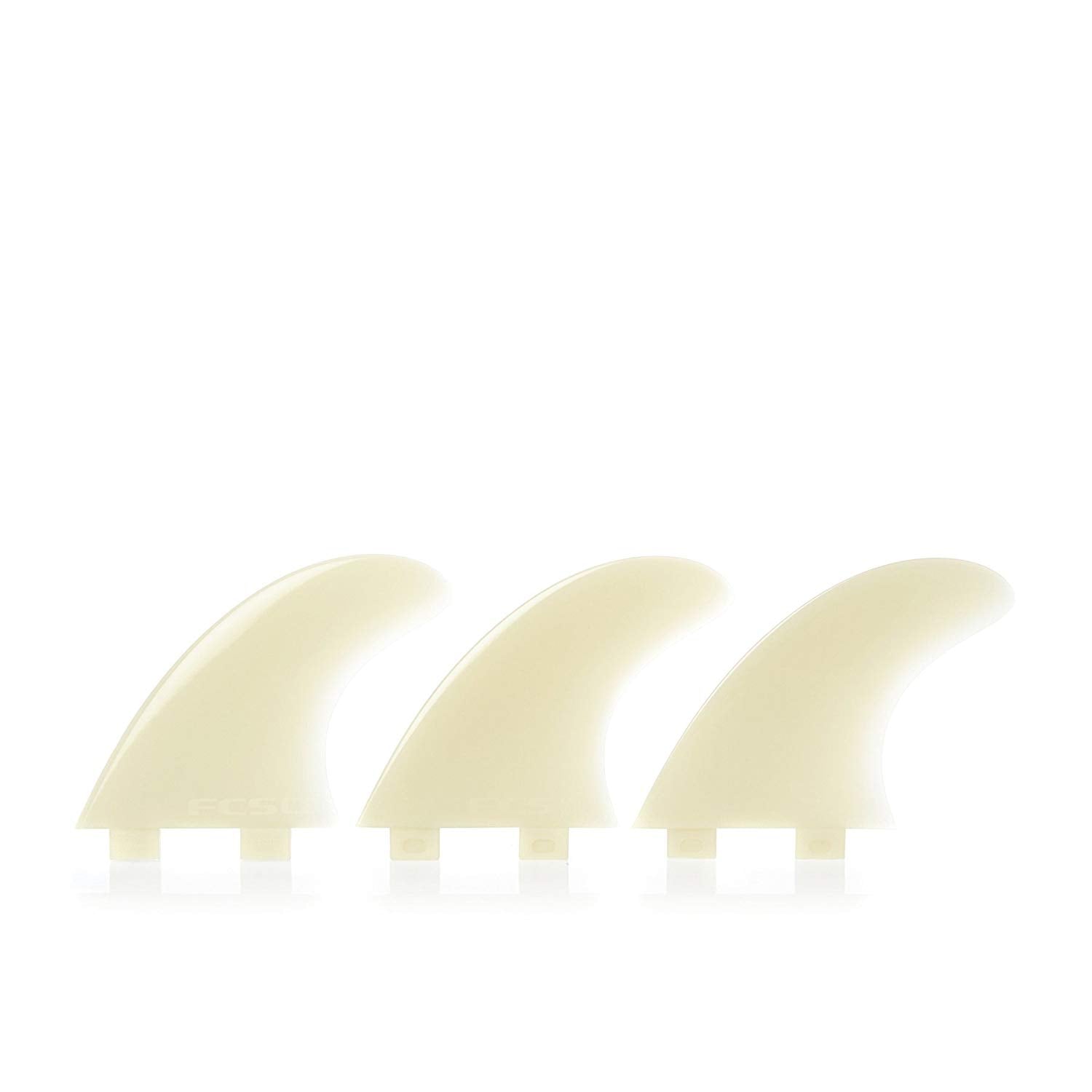 FCS M5 Natural Glass Flex Tri-Fin Set M