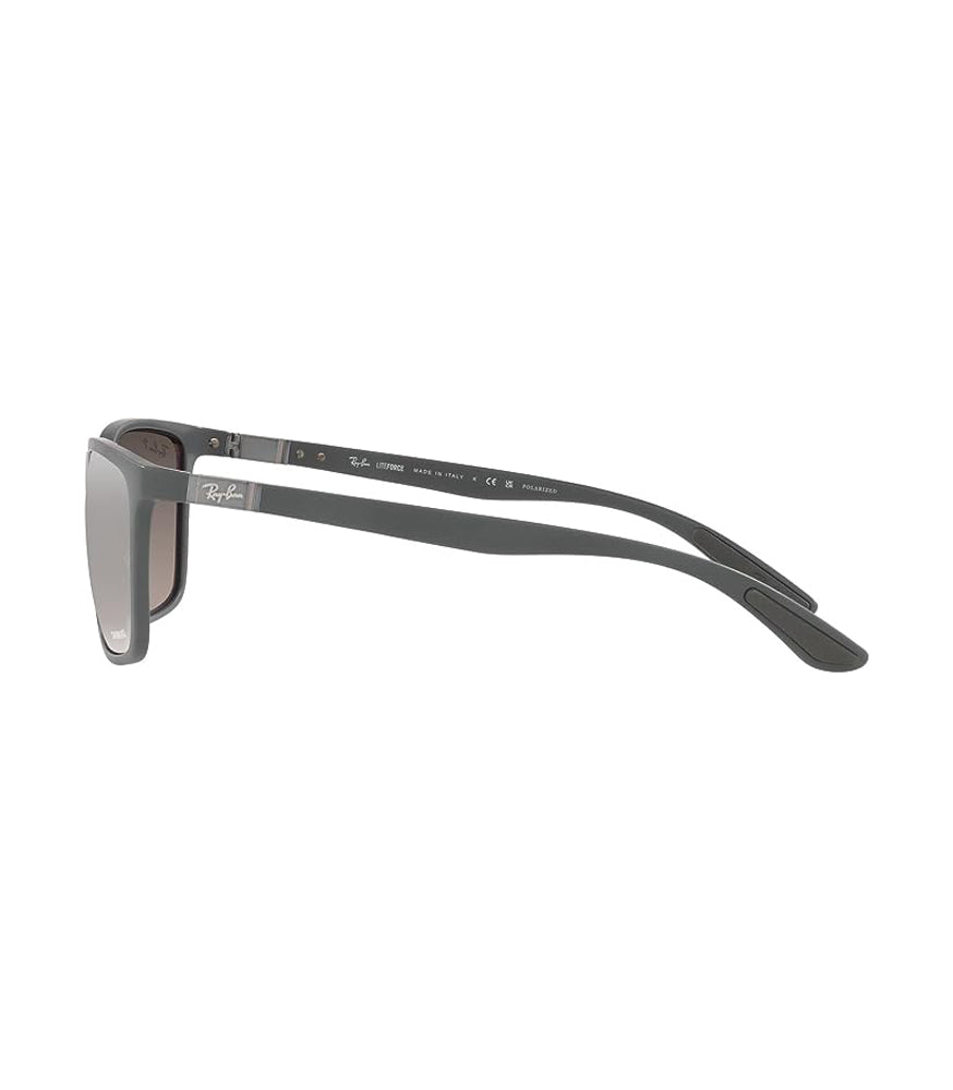 Ray-Ban 4385 Polarized Sunglasses MatteGrey GreyMirror