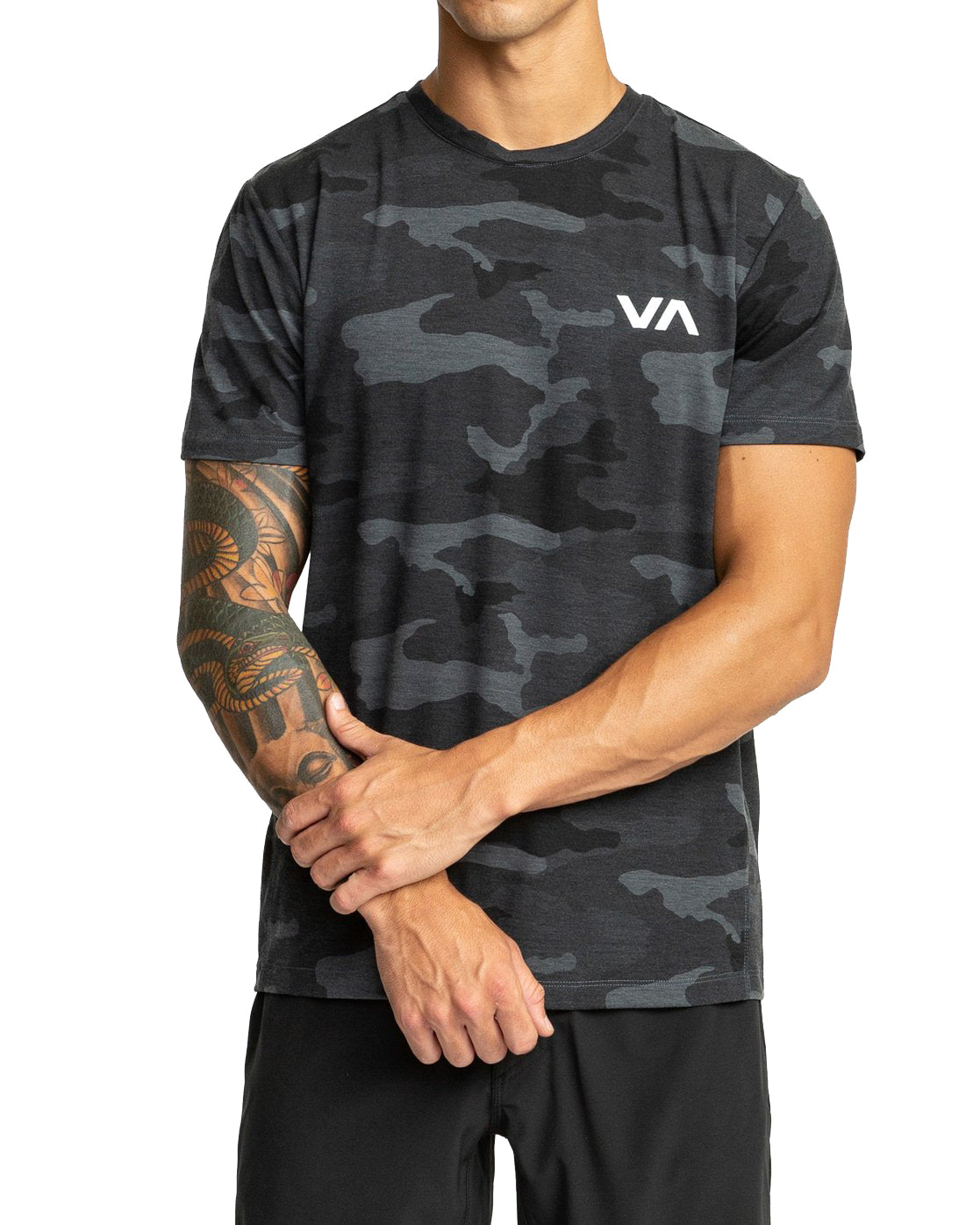 RVCA Sport Vent SS Tee CAM-Camo S