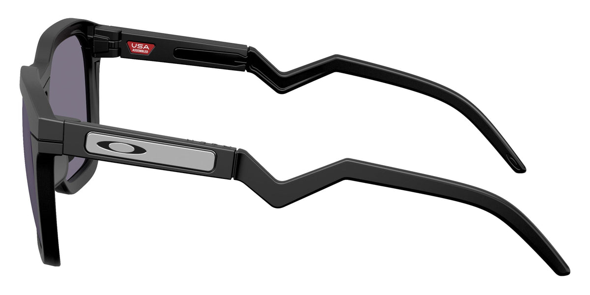 Oakley HSTN Square Sunglasses MatteBlack PrizmGrey
