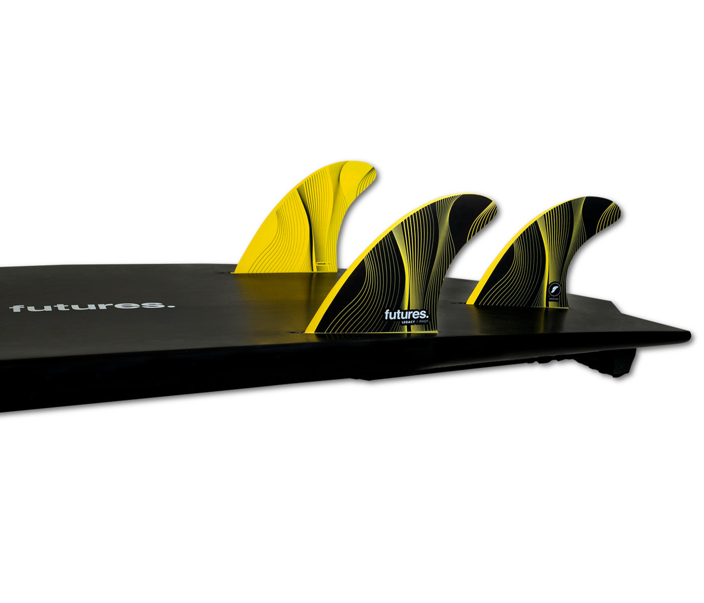 Future Fins P6 Honeycomb Thruster Fin Set Yellow M