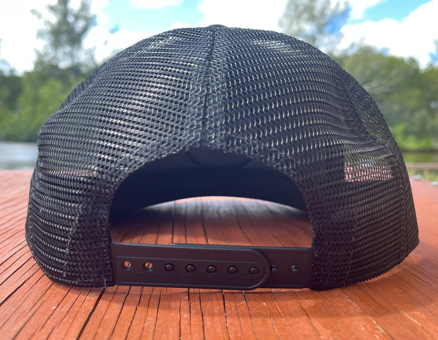 Island Water Sports Seal of Florida Trucker Hat Black OS