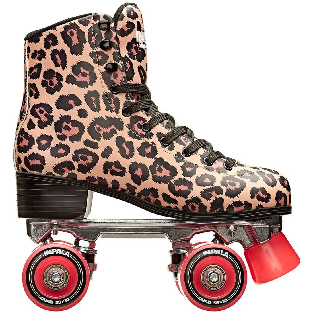 Impala Sidewalk Womens Roller Skates Leopard 6