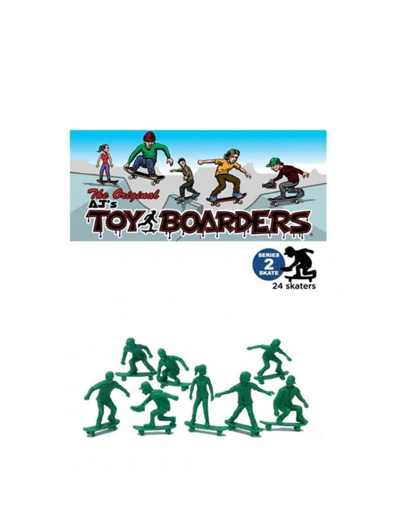 AJ's Toy Boarders 24 Pack Skate Series 2 Green