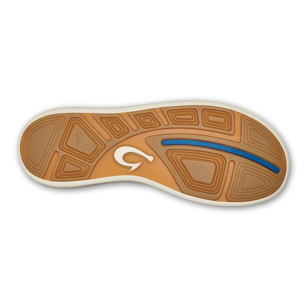 Olukai Moku Pae Mens Shoe DE18-Trench Blue-Off White 8.5