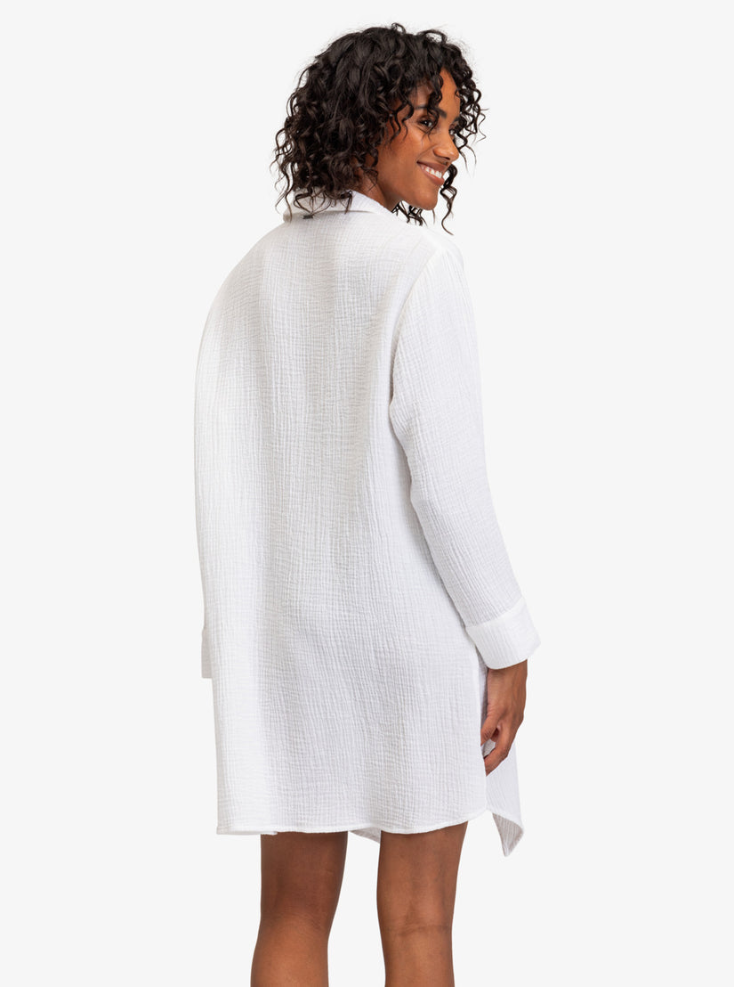 Roxy Summer Limonade Shirt Dress WBB0 S