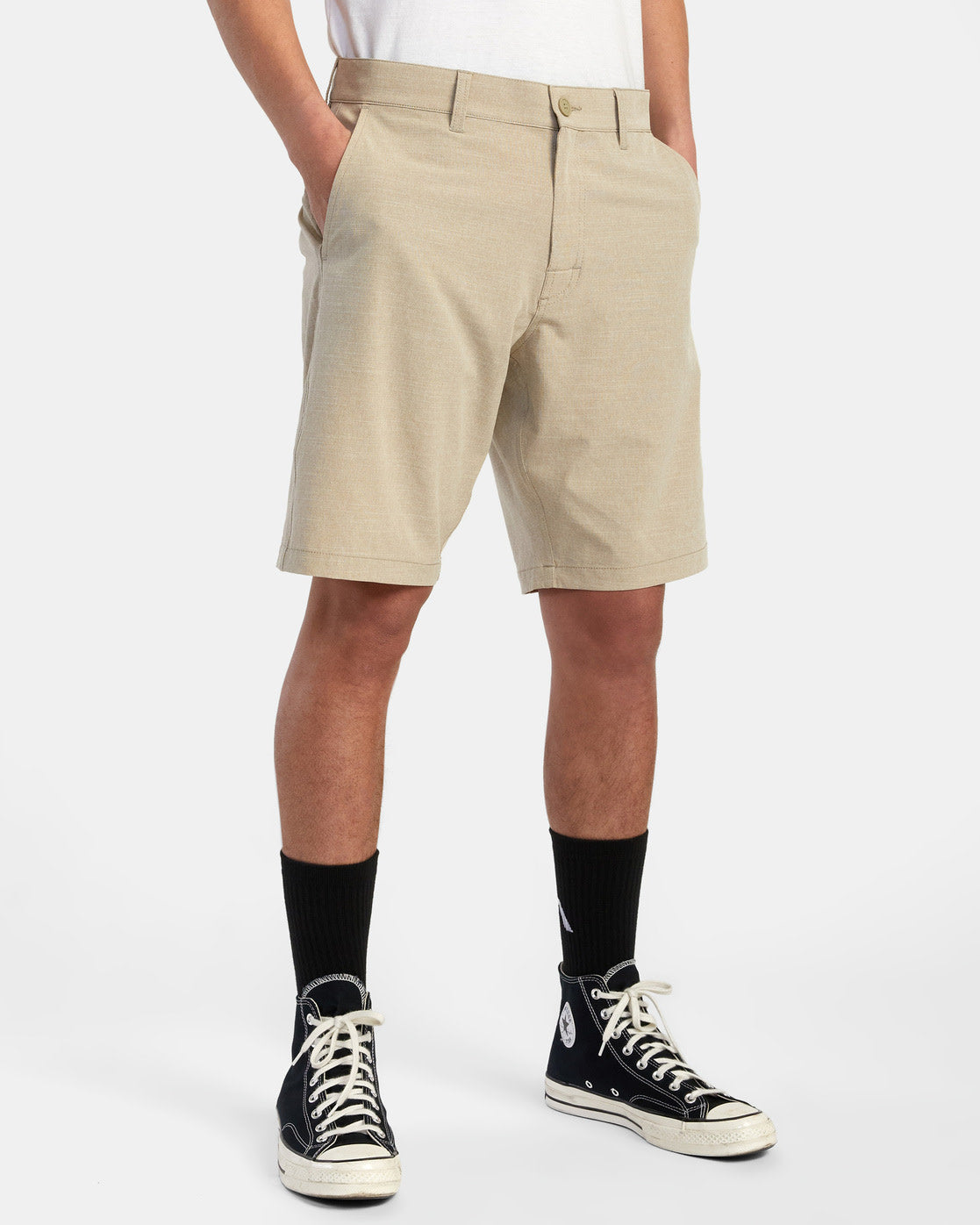 RVCA Balance Hybrid Short KHA-Khaki 28