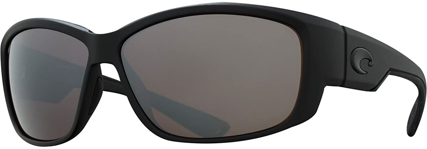 Costa Del Mar Luke Sunglasses Blackout Silver Mirror 580P
