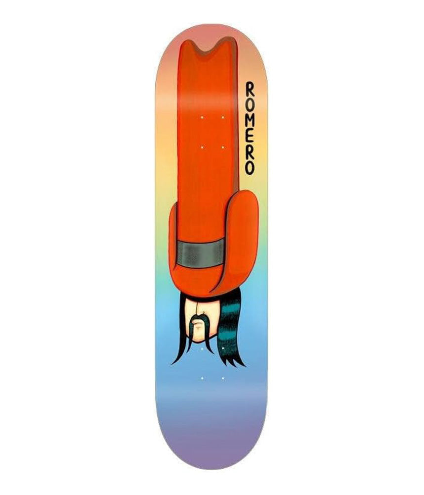 Toy Machine Skateboards Tall Hat Deck Romero 8.0