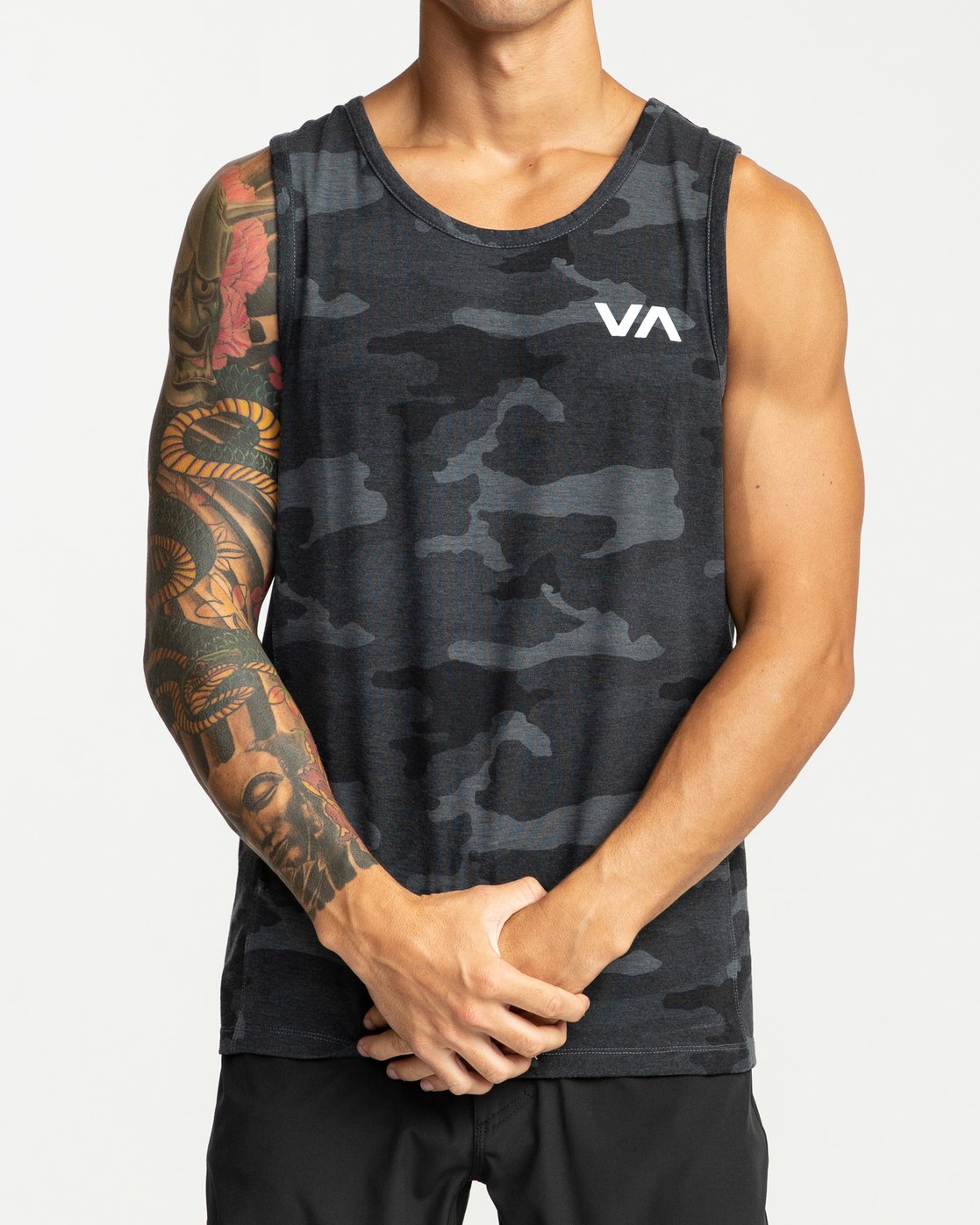 RVCA Sport Vent SL Tank CAM-Camo XL