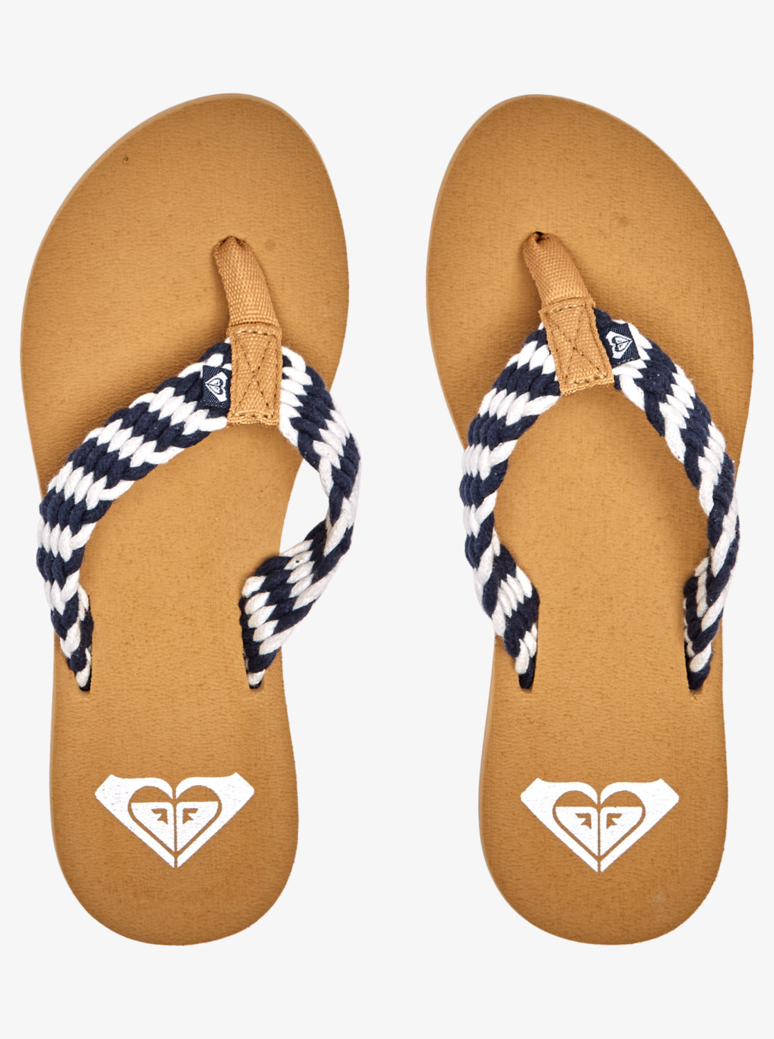 Roxy Porto 3 Womens Sandal NVW-Navy-White 5