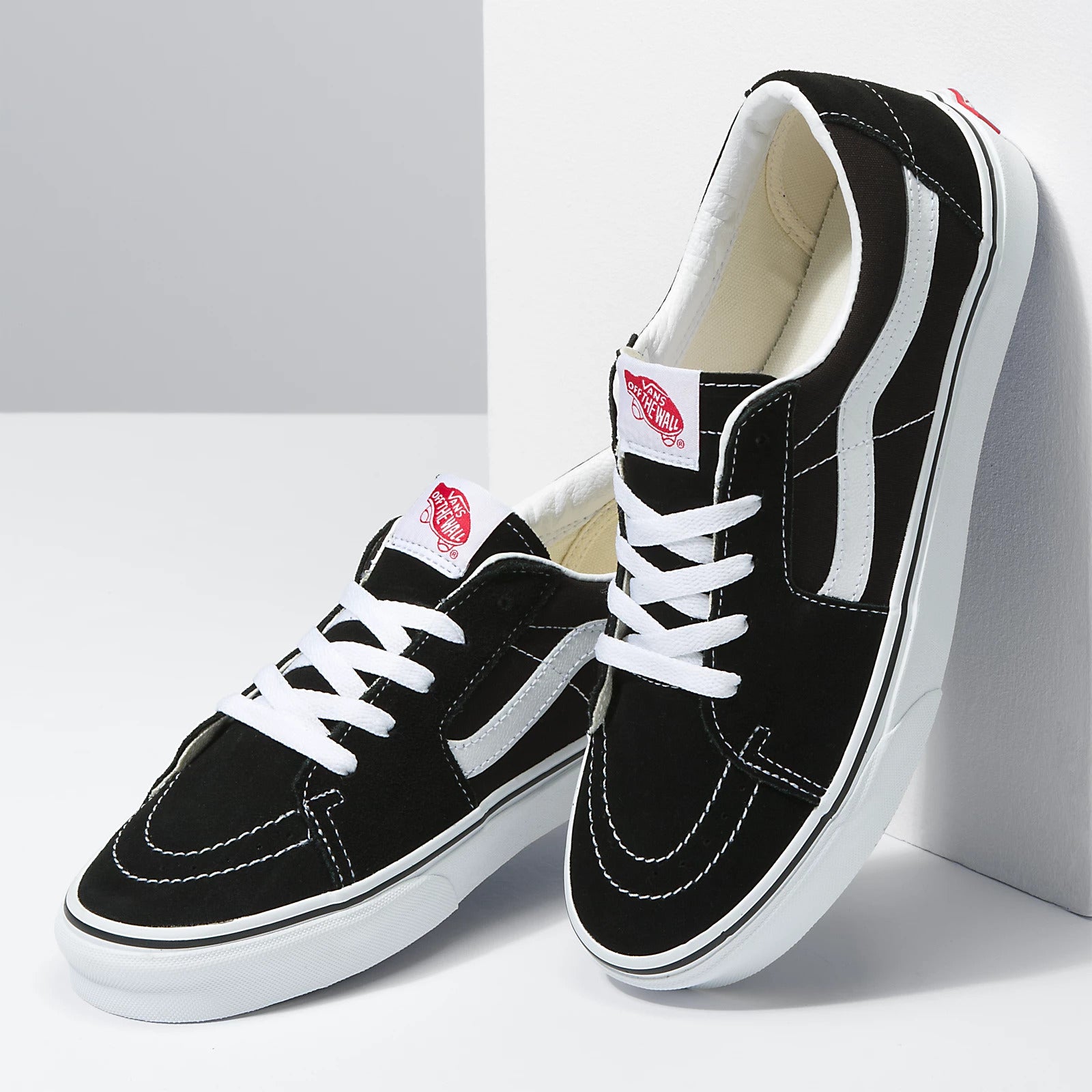 Vans Sk8-Low Black/TrueWhite 7.5