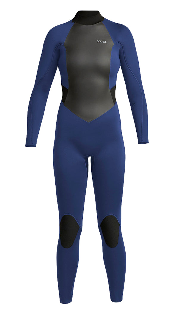 Xcel Axis 3/2mm Back Zip Womens Fullsuit