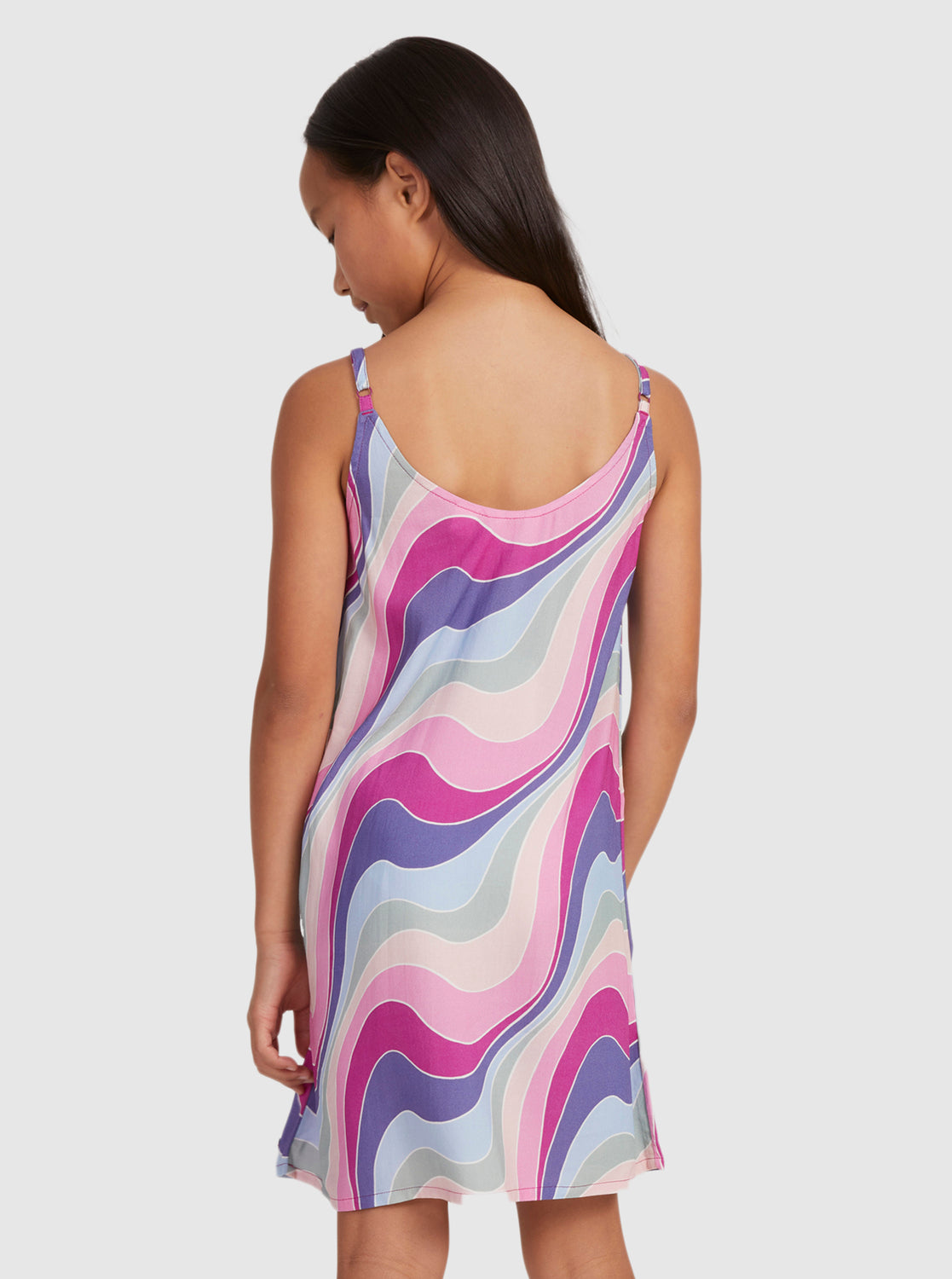 Roxy Girl Bombastic Love Strappy Dress MNF5 12/L