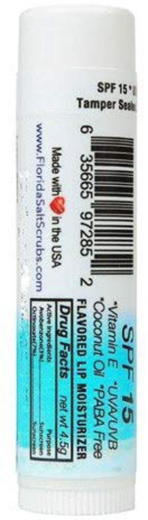 Florida Salt Scrubs Florida Kiss SPF 15 Lip Balm Coconut