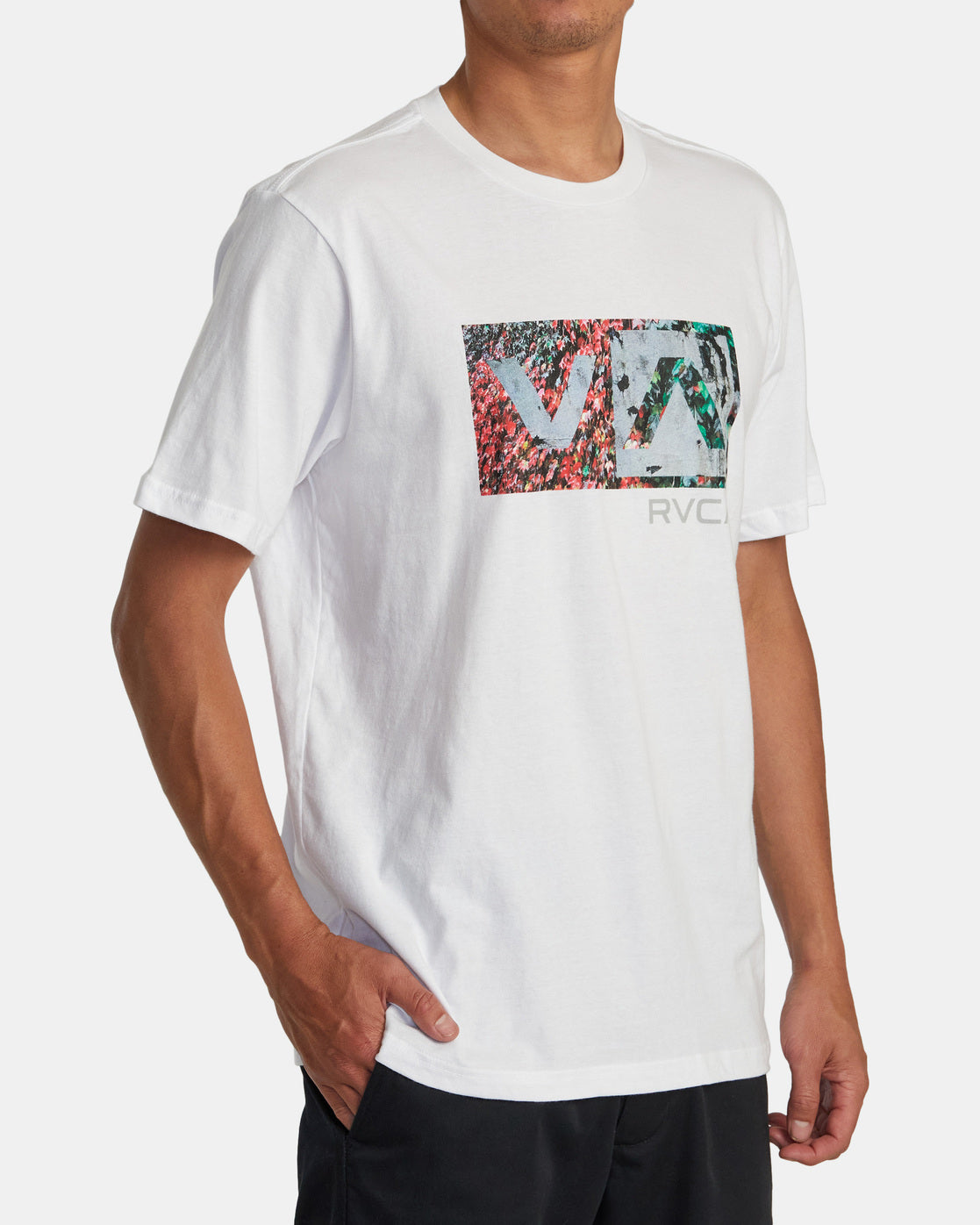 RVCA Balance Box Tee WHT L