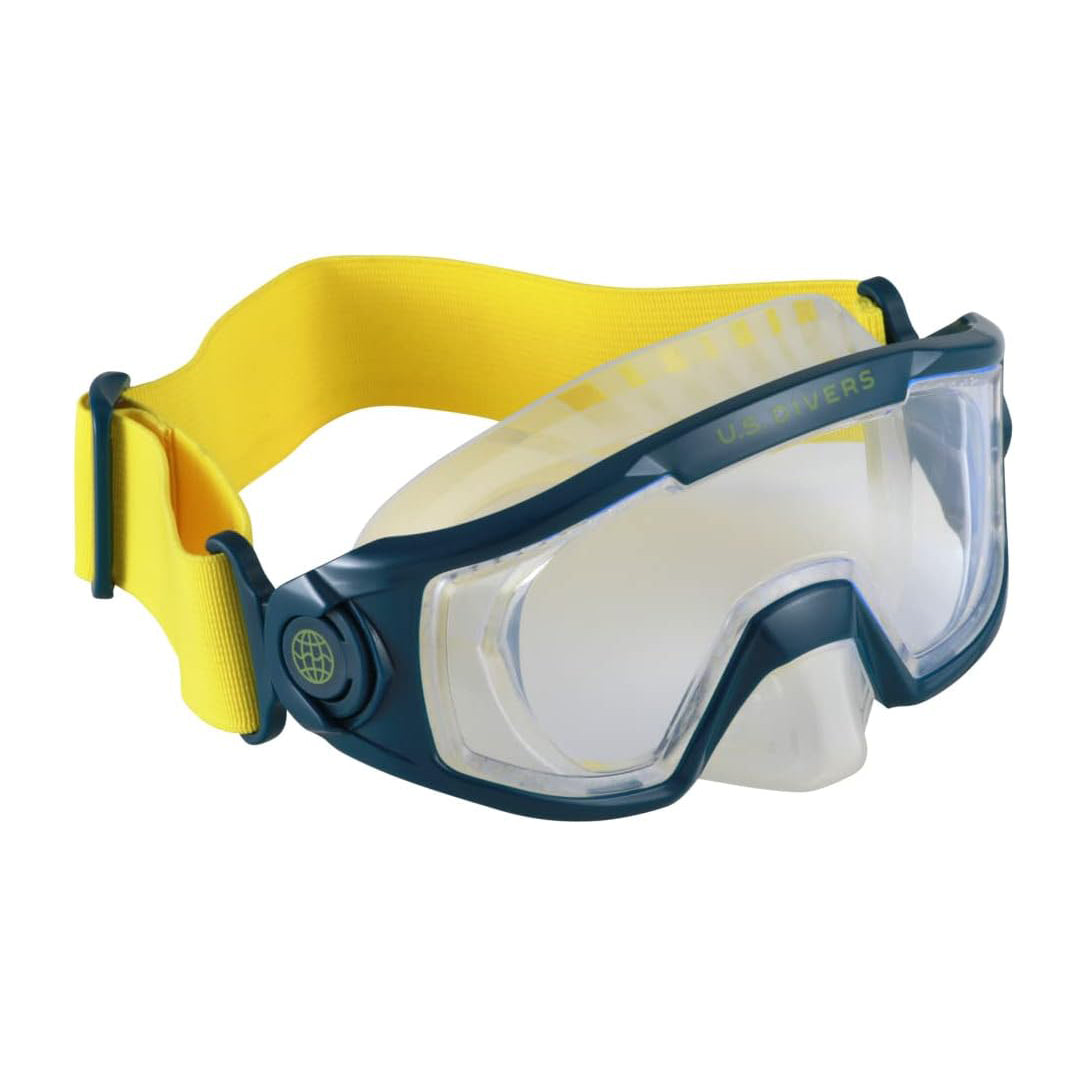 US Divers Avila Kid 2.0 Snorkel Combo Navy-Yellow