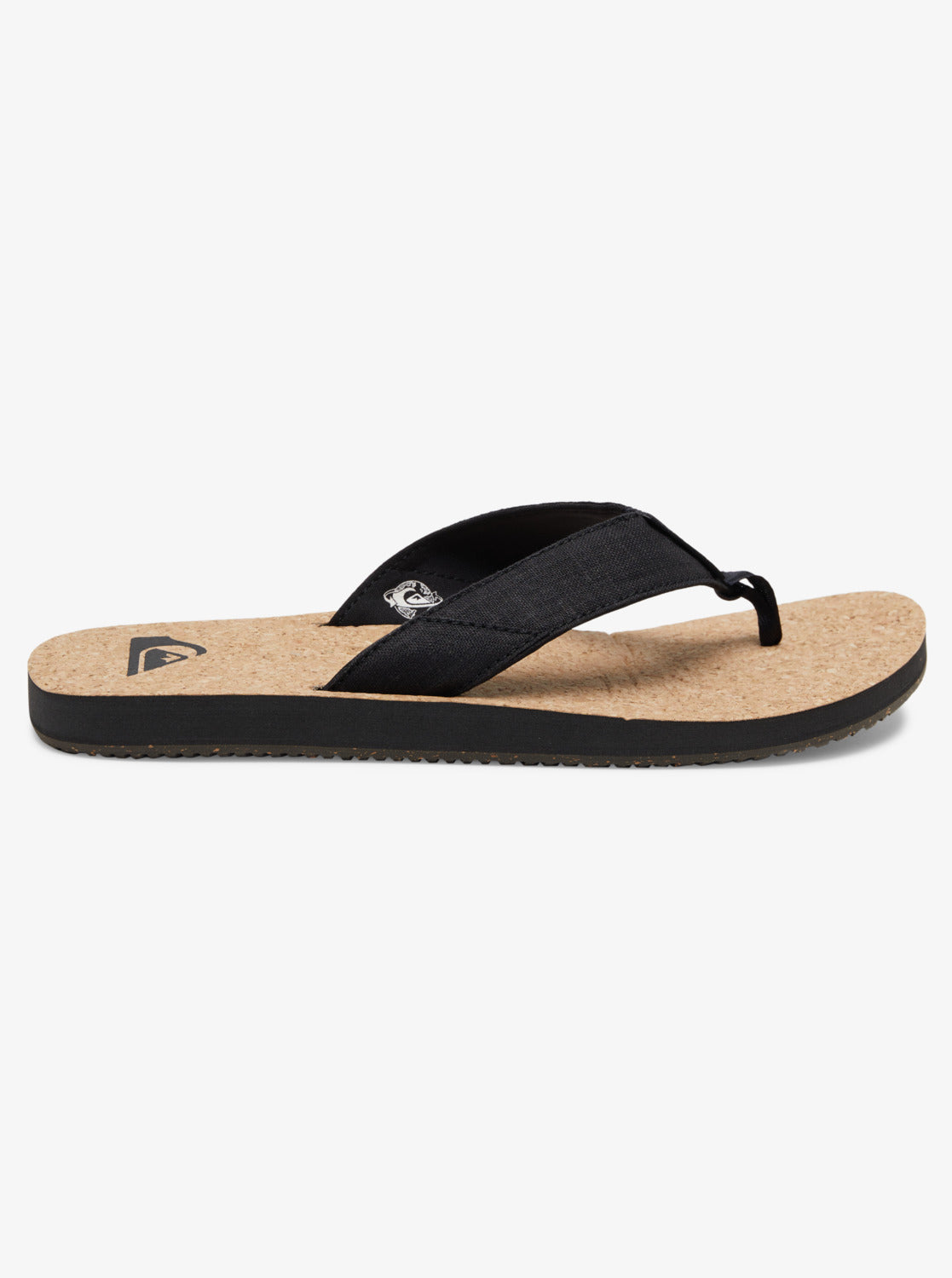Quiksilver Molokai Abyss Natural Mens Sandal XKCC-Black-Brown-Brown 12